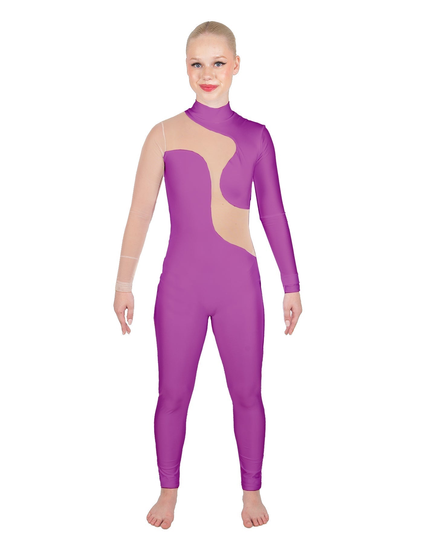 Solid Lycra Shadows Unitard