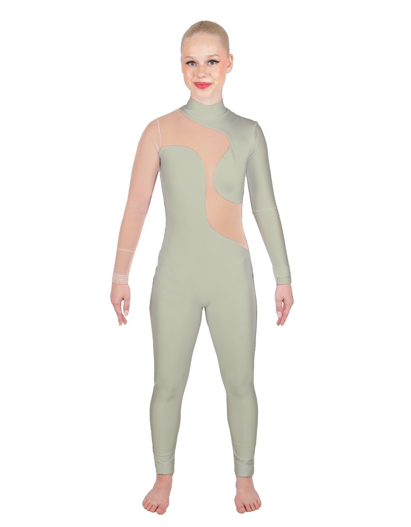 Solid Lycra Shadows Unitard
