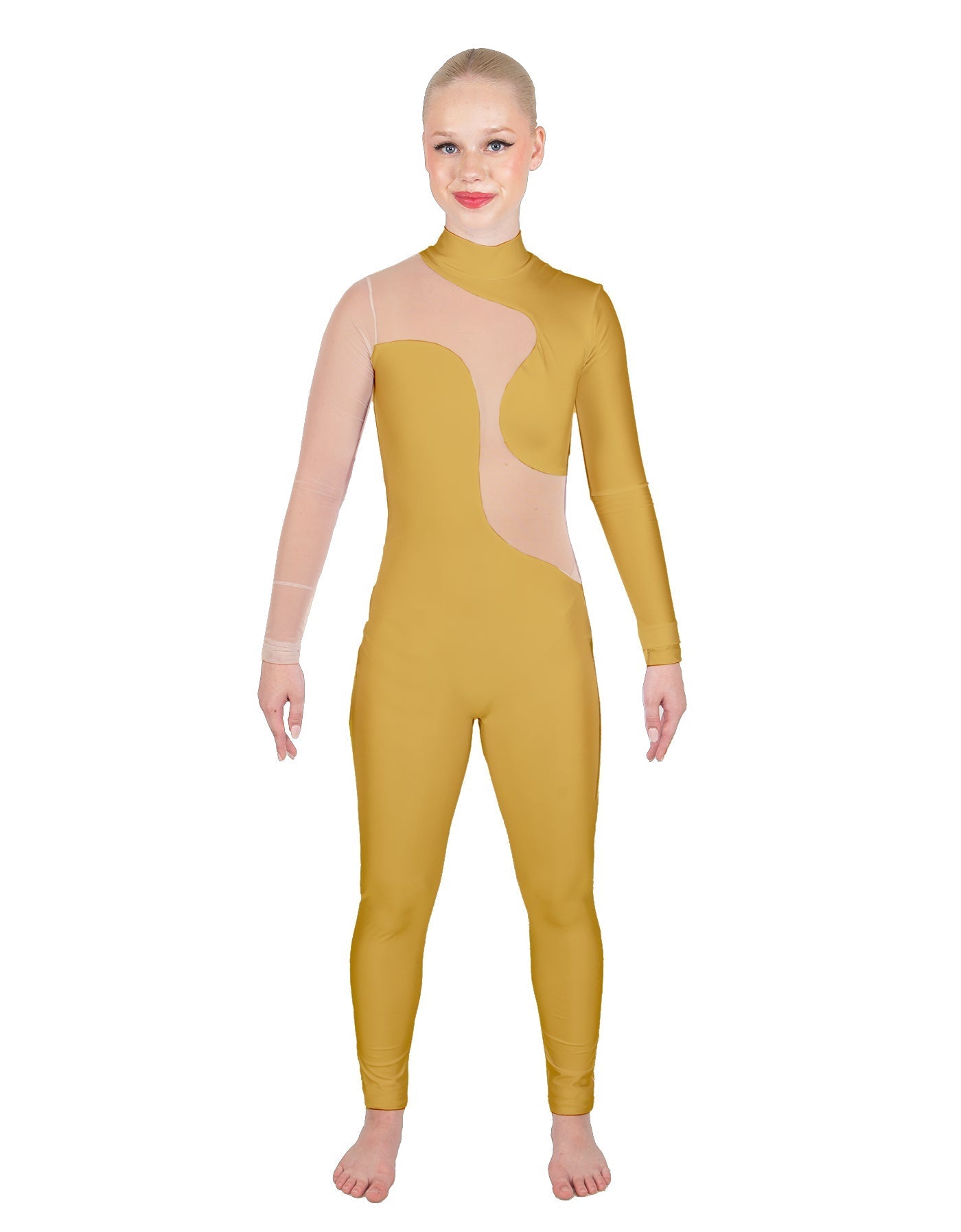 Solid Lycra Shadows Unitard