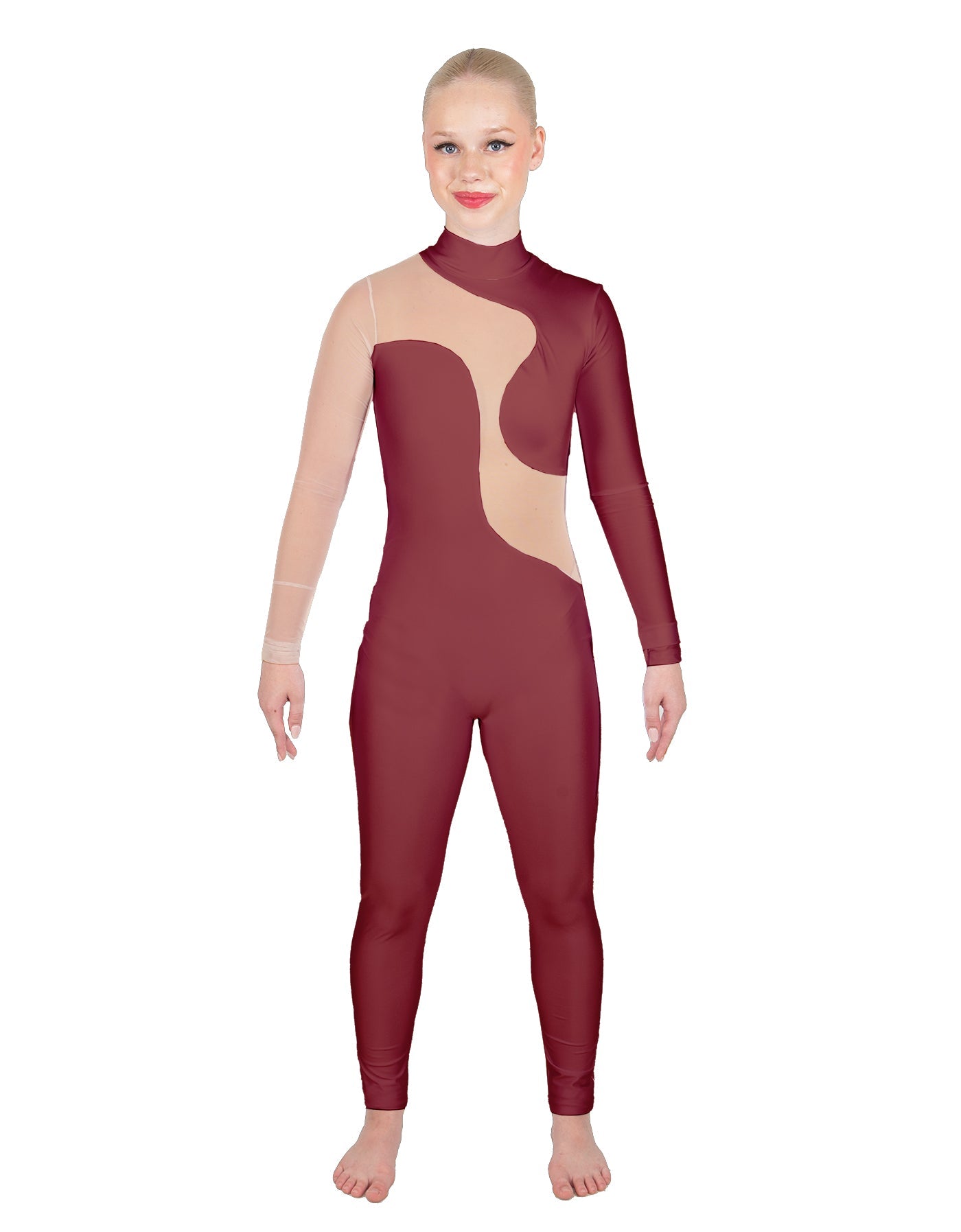Solid Lycra Shadows Unitard