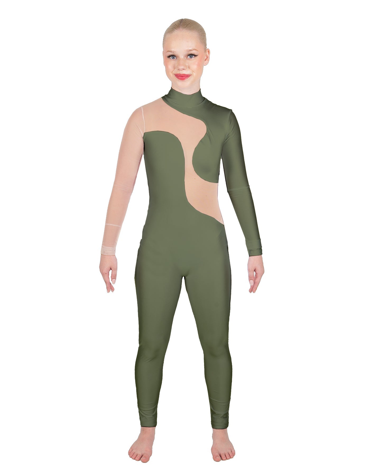 Solid Lycra Shadows Unitard