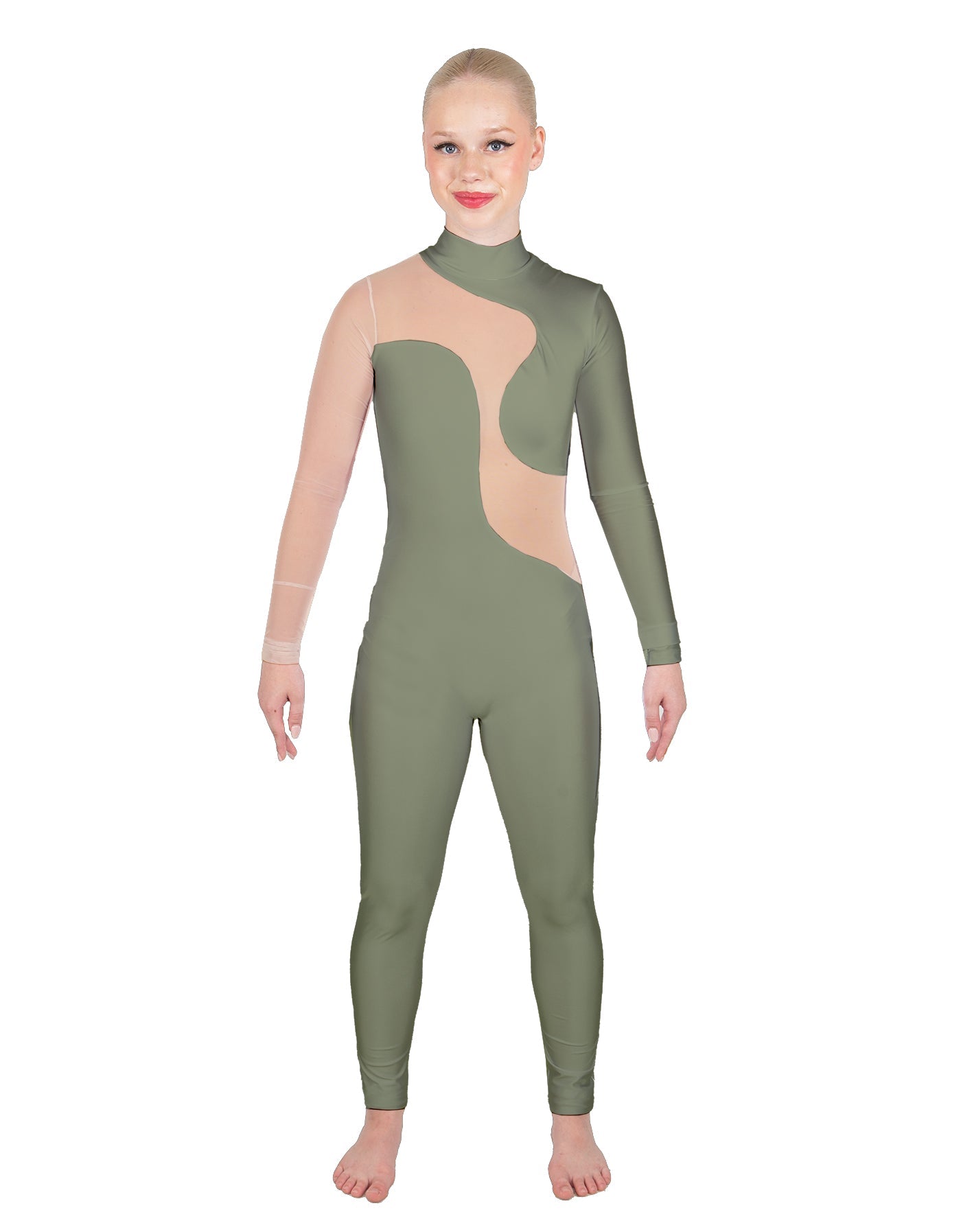 Solid Lycra Shadows Unitard