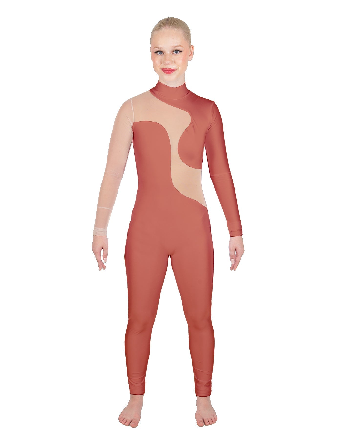 Solid Lycra Shadows Unitard