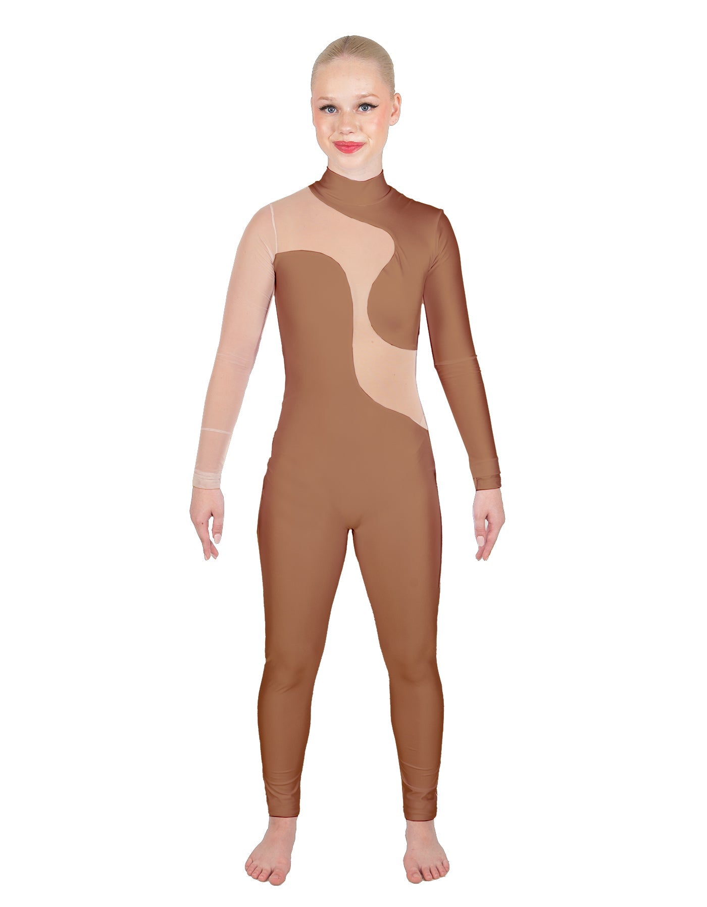 Solid Lycra Shadows Unitard