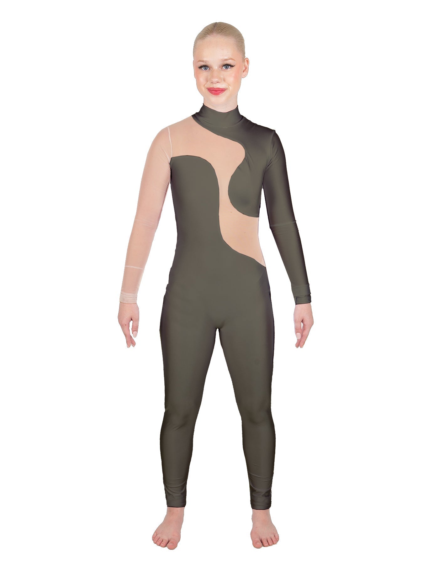 Solid Lycra Shadows Unitard