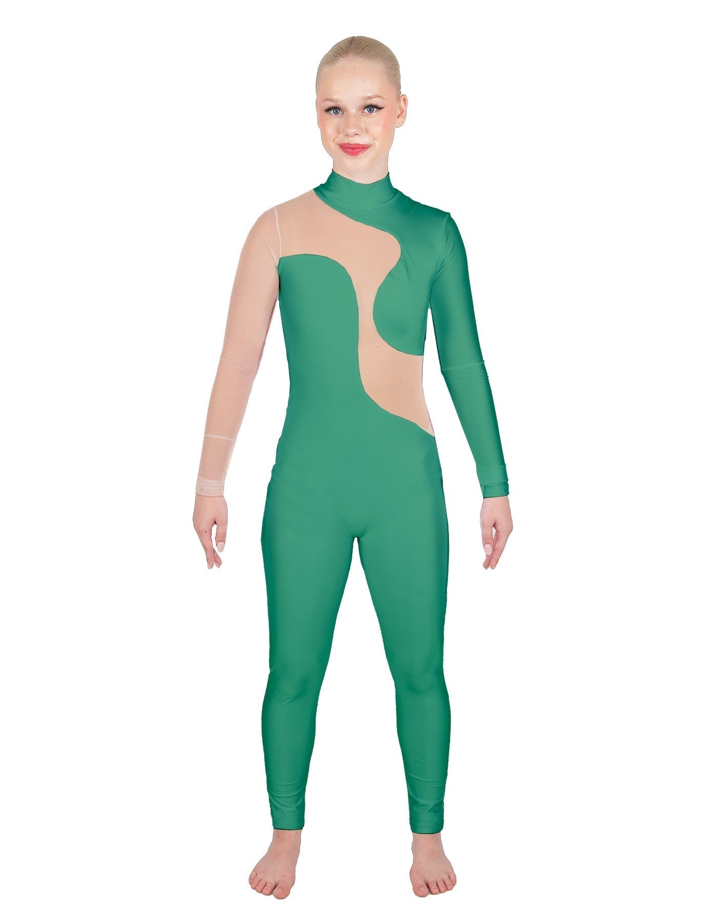 Solid Lycra Shadows Unitard