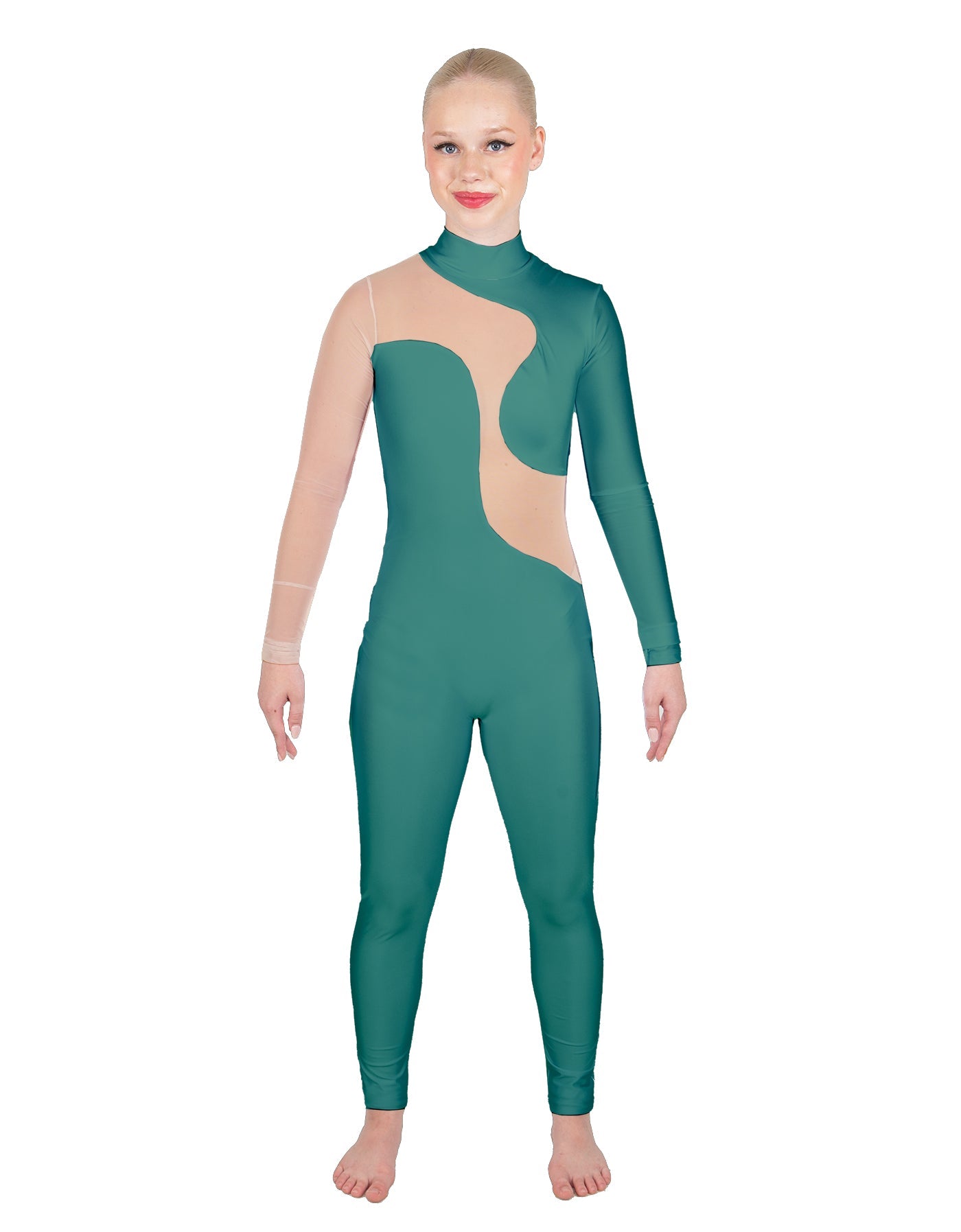 Solid Lycra Shadows Unitard