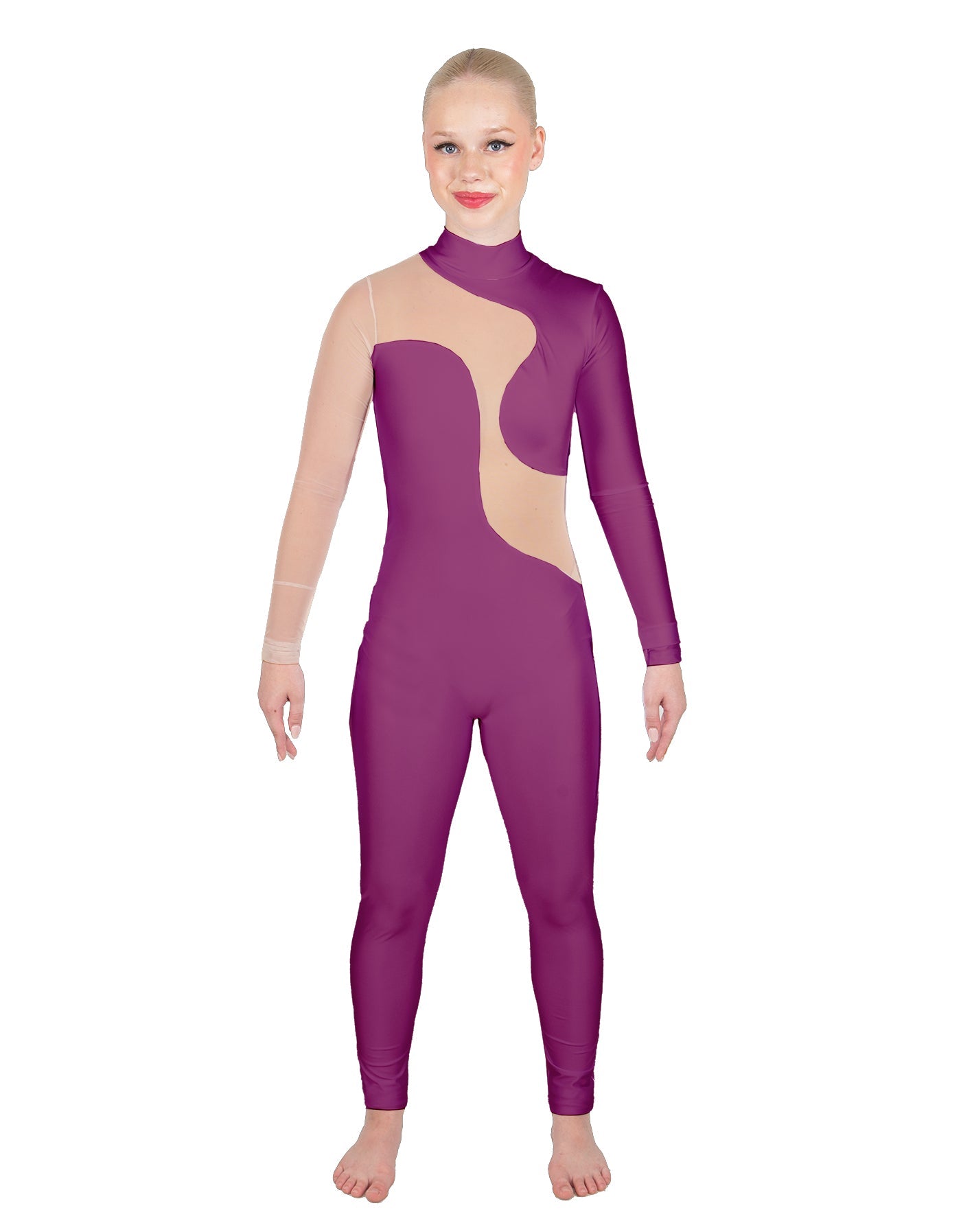 Solid Lycra Shadows Unitard