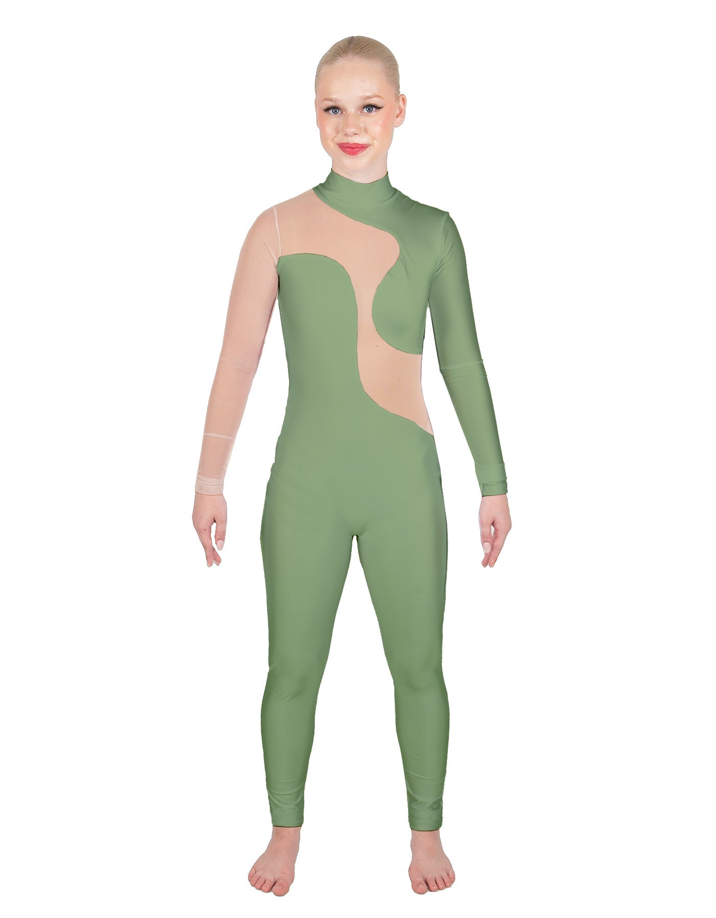Solid Lycra Shadows Unitard