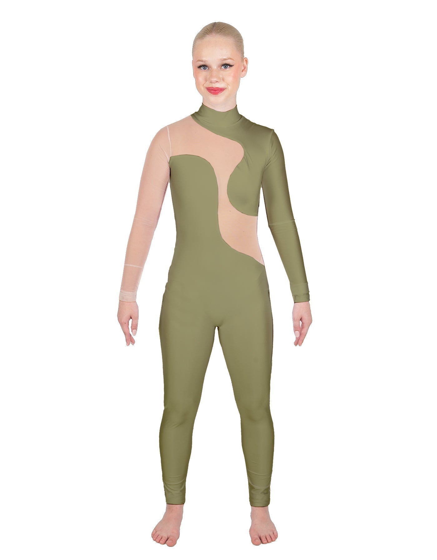 Solid Lycra Shadows Unitard