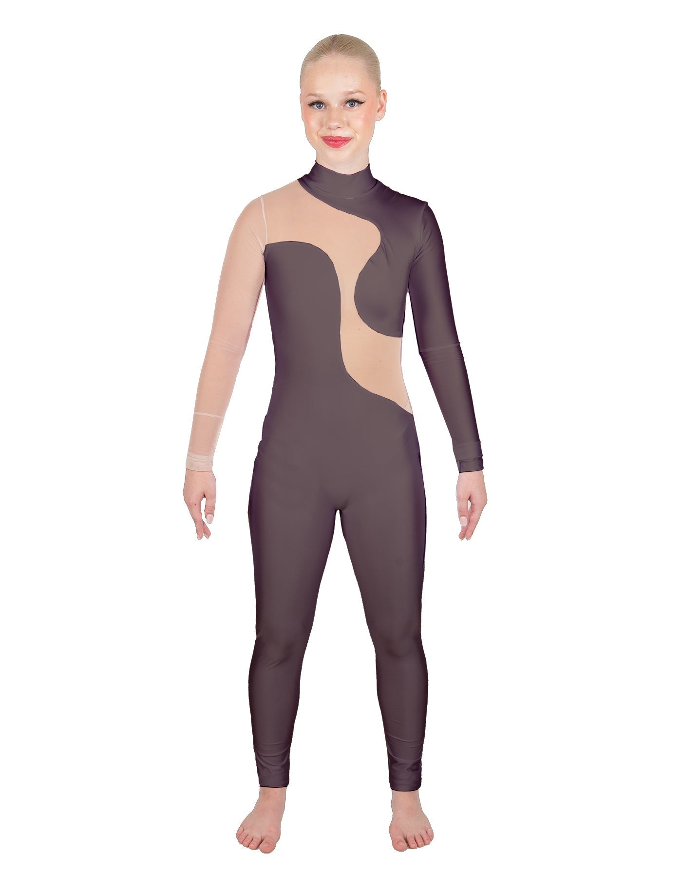Solid Lycra Shadows Unitard