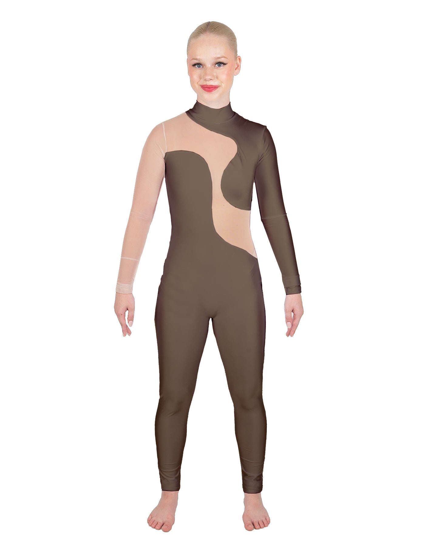 Solid Lycra Shadows Unitard