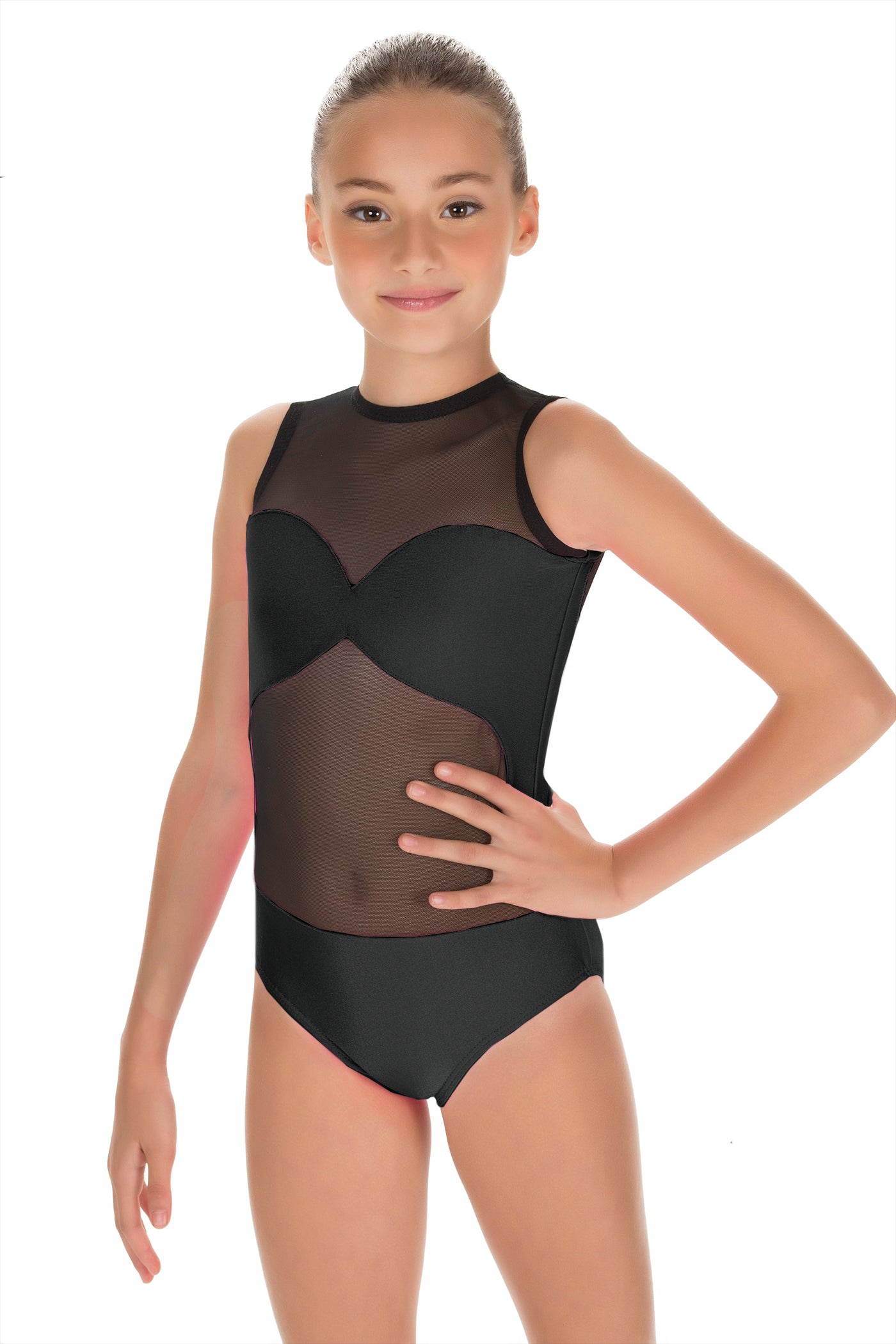 Solid Lycra Stay Leotard