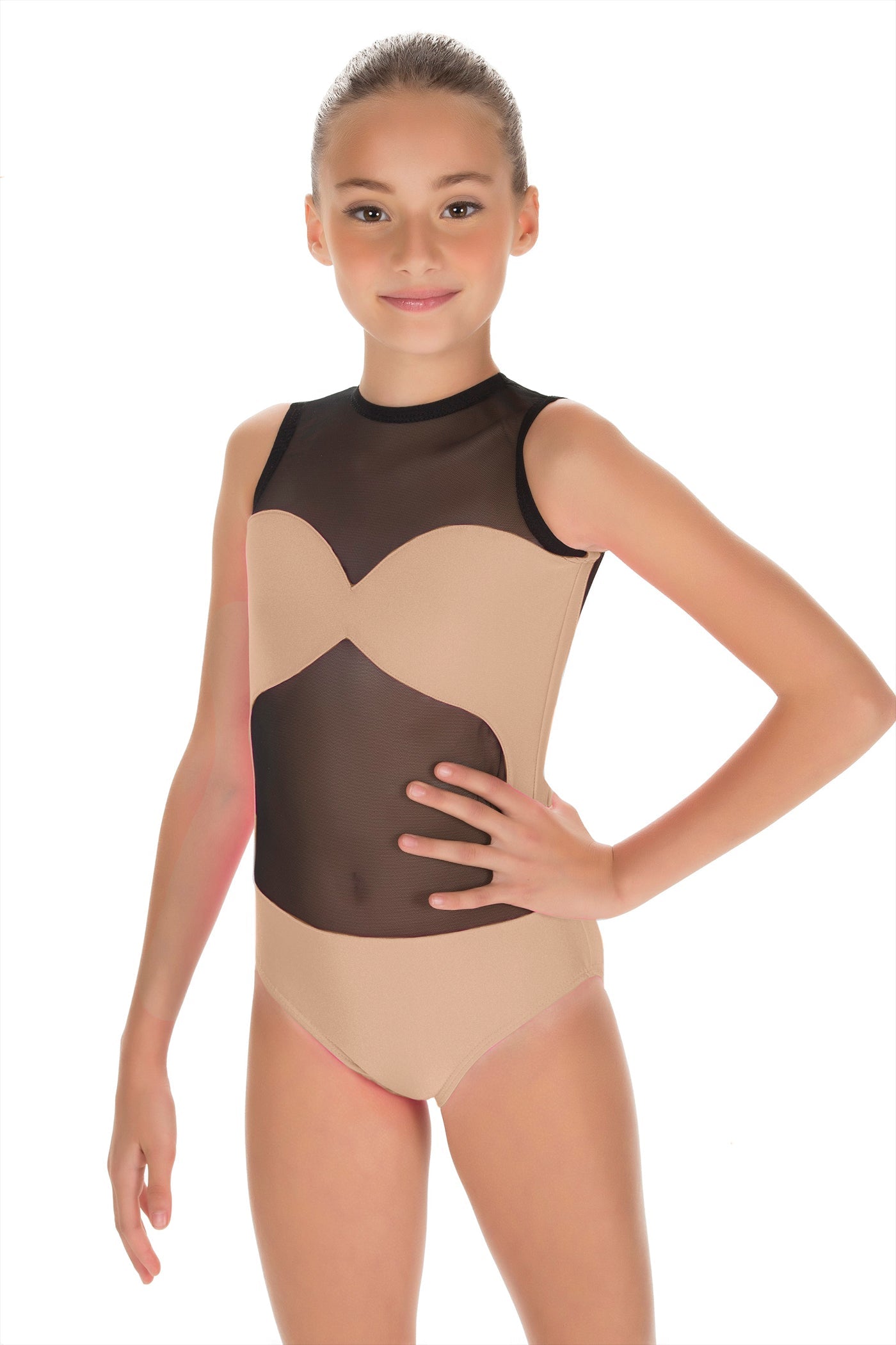 Solid Lycra Stay Leotard