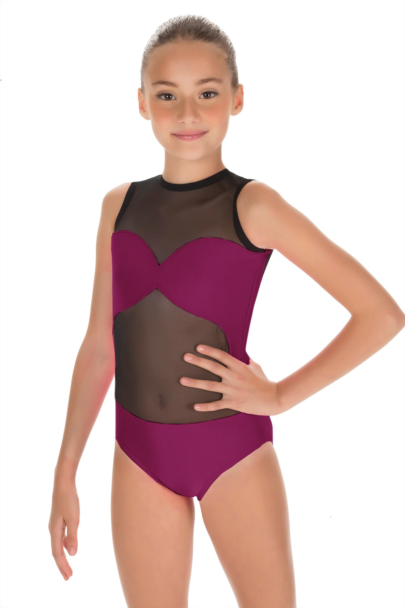 Solid Lycra Stay Leotard