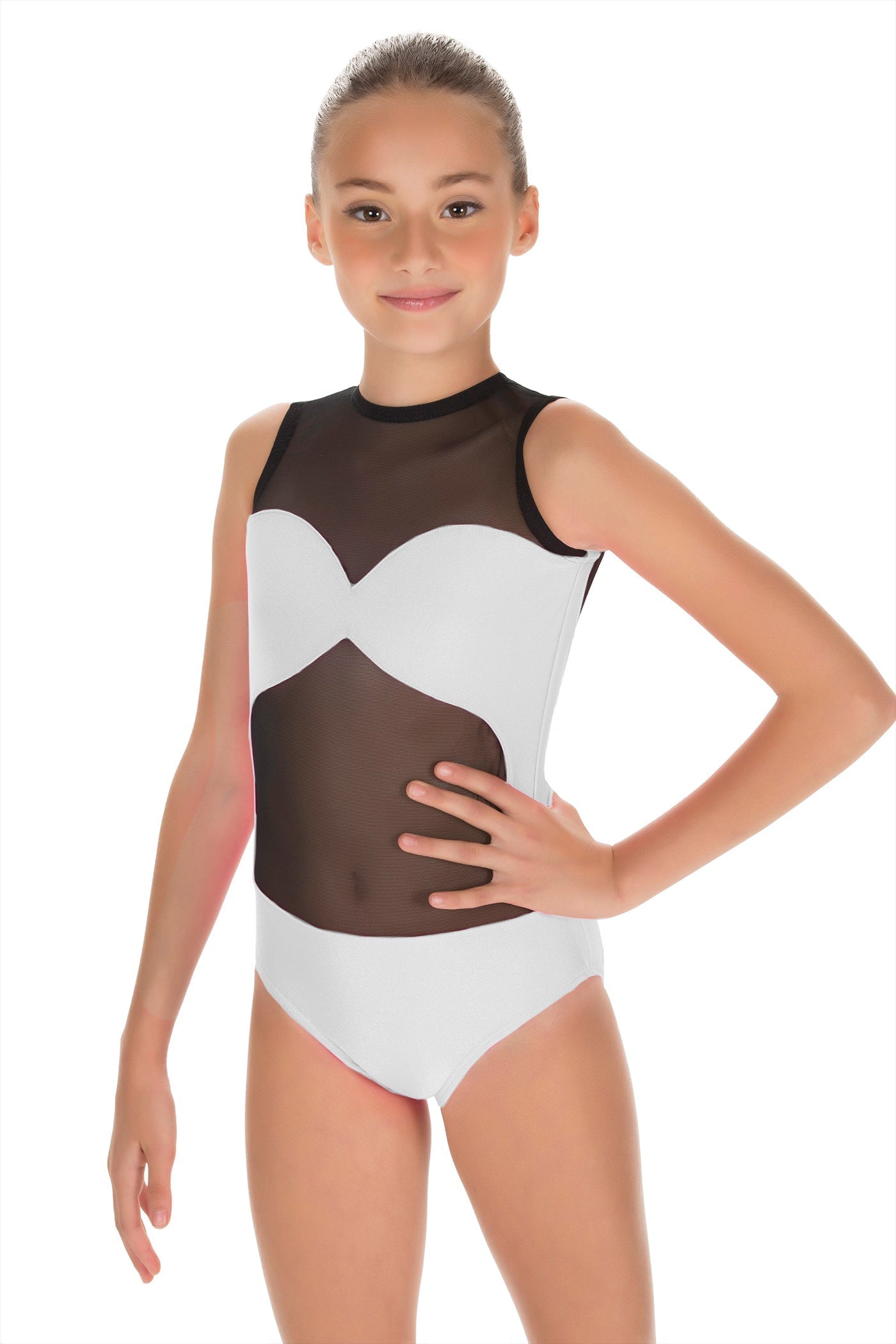 Solid Lycra Stay Leotard