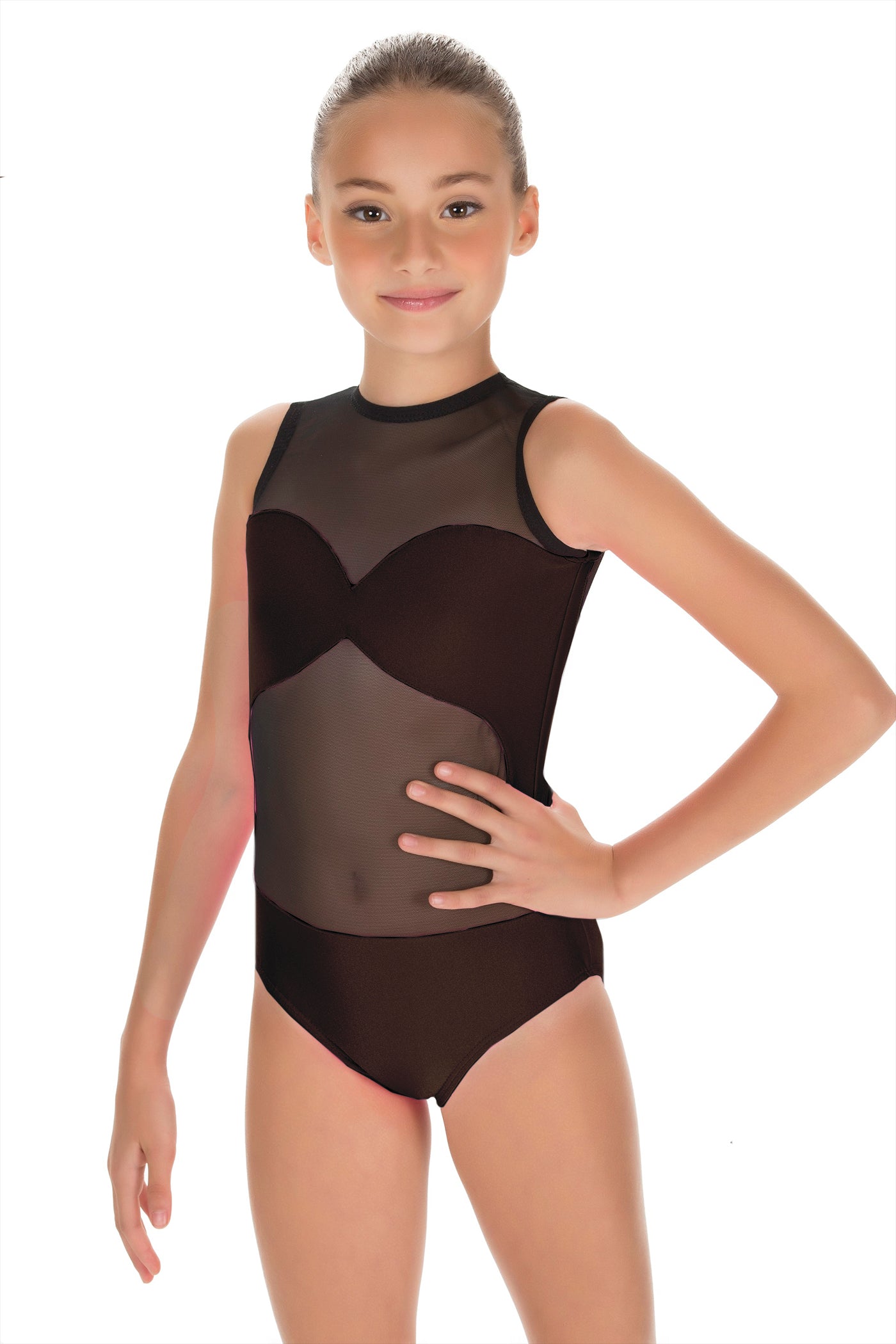 Solid Lycra Stay Leotard