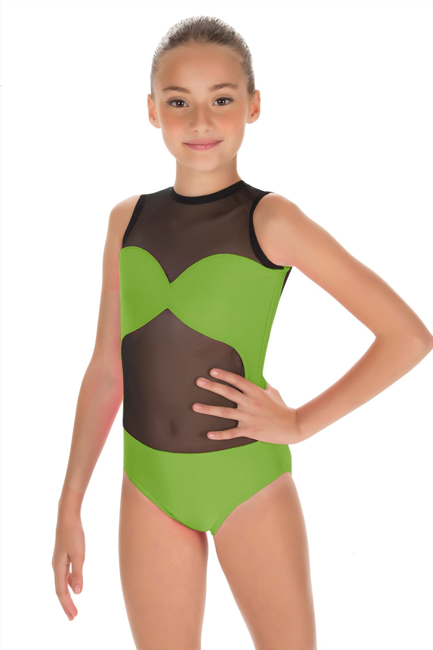 Solid Lycra Stay Leotard