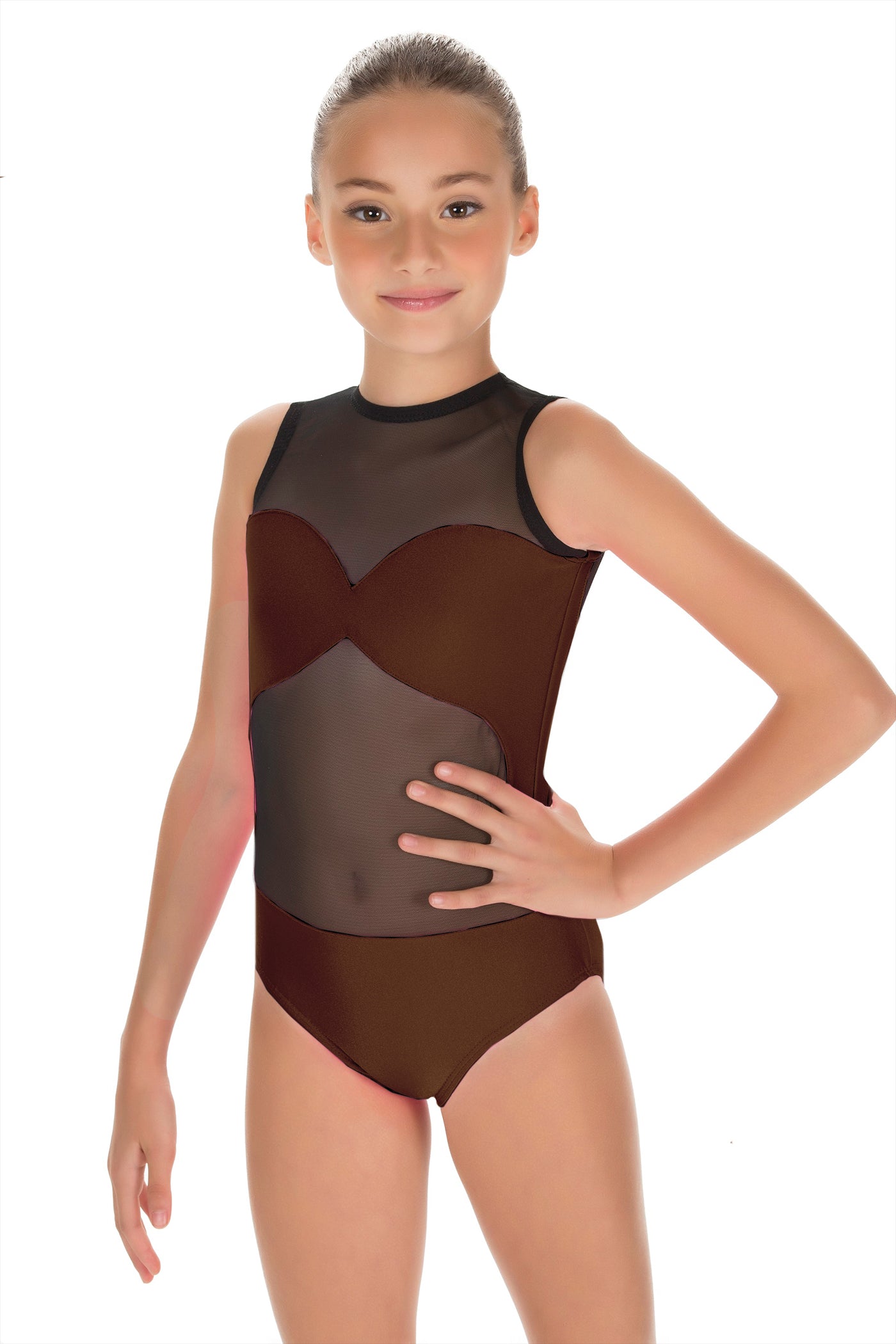 Solid Lycra Stay Leotard