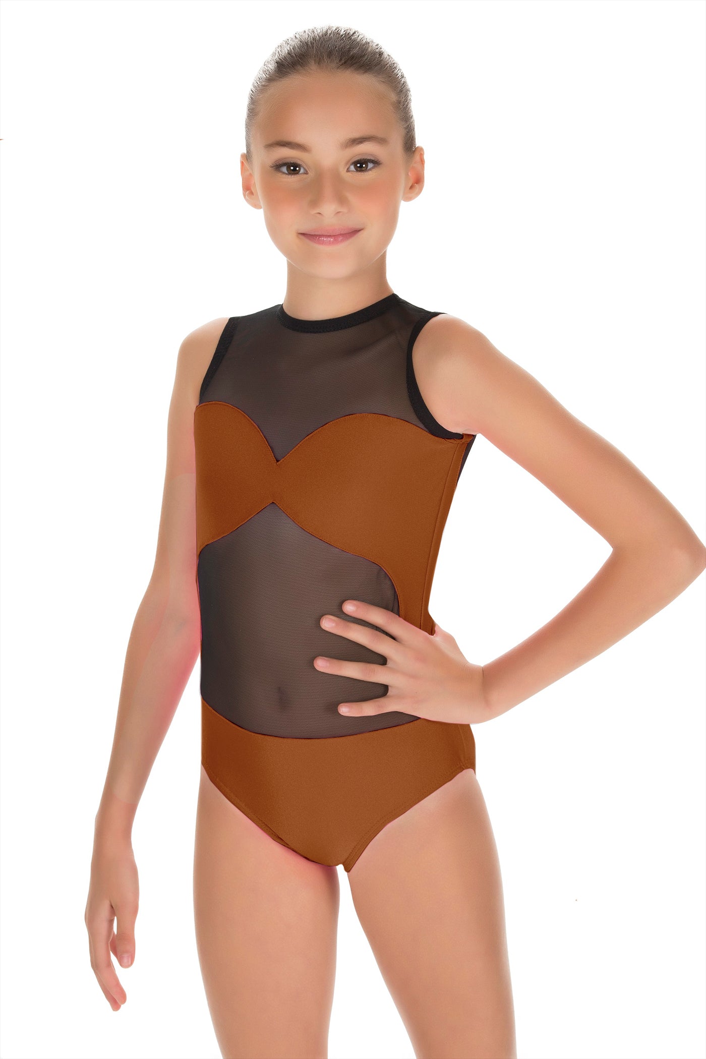 Solid Lycra Stay Leotard
