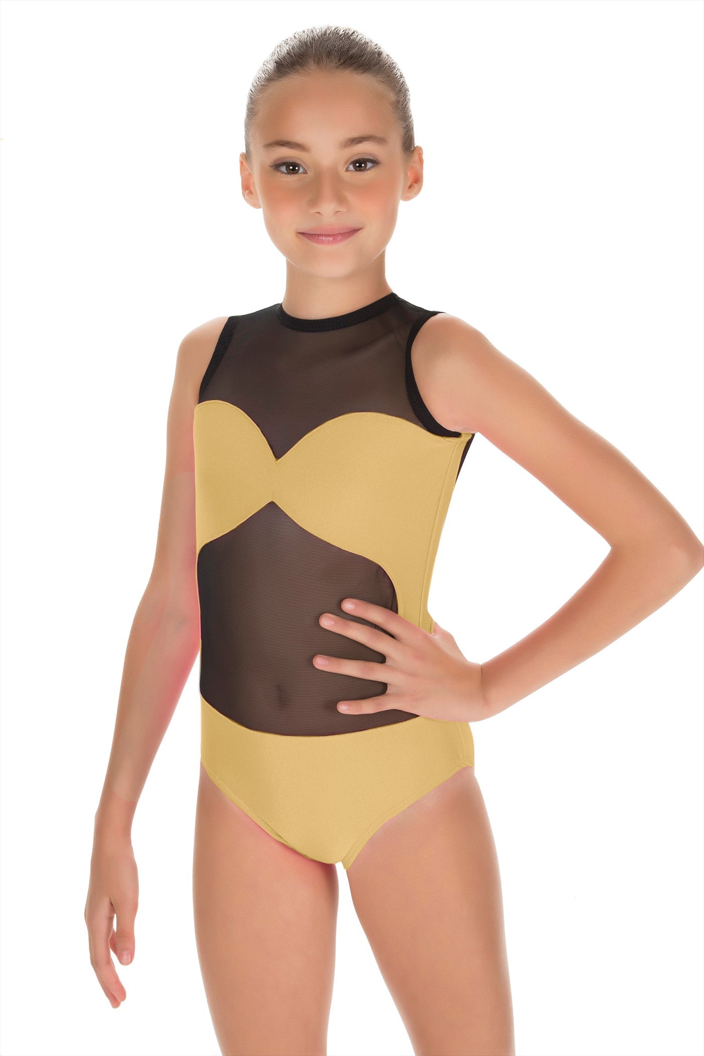 Solid Lycra Stay Leotard