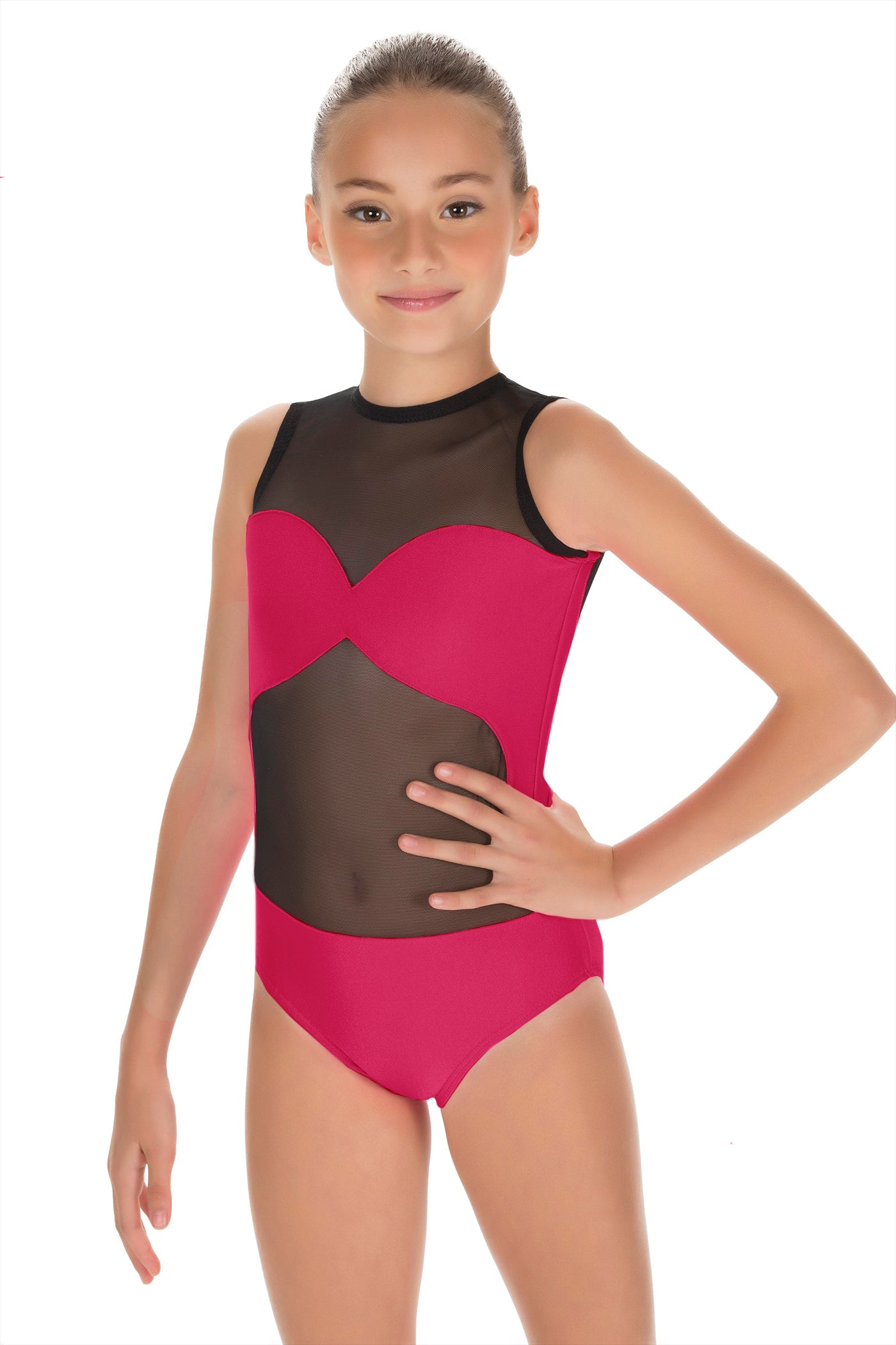 Solid Lycra Stay Leotard
