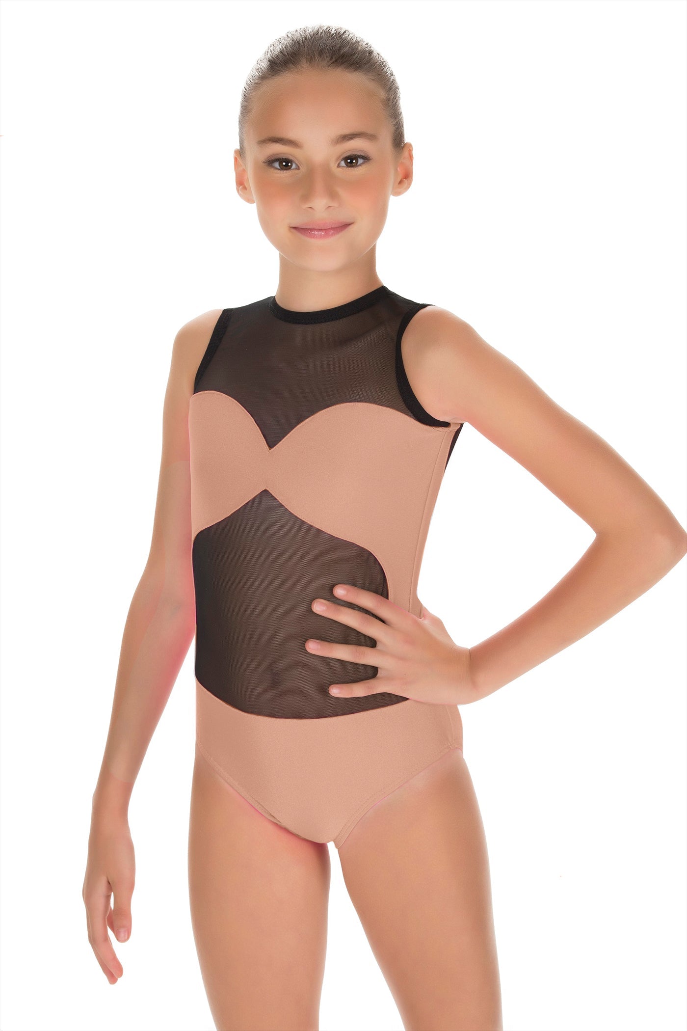 Solid Lycra Stay Leotard