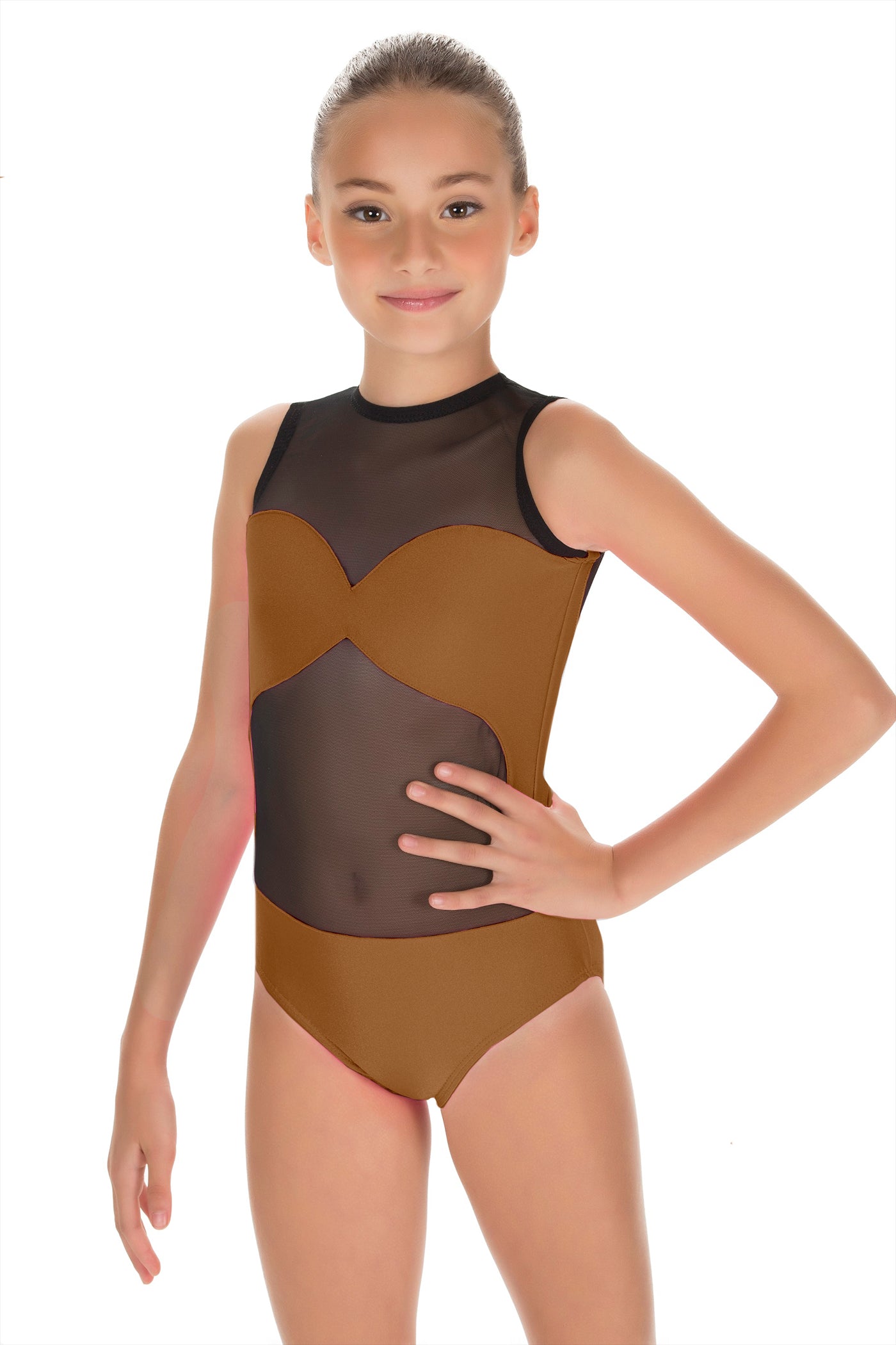 Solid Lycra Stay Leotard