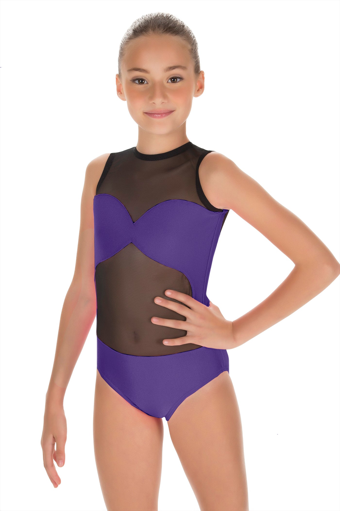 Solid Lycra Stay Leotard