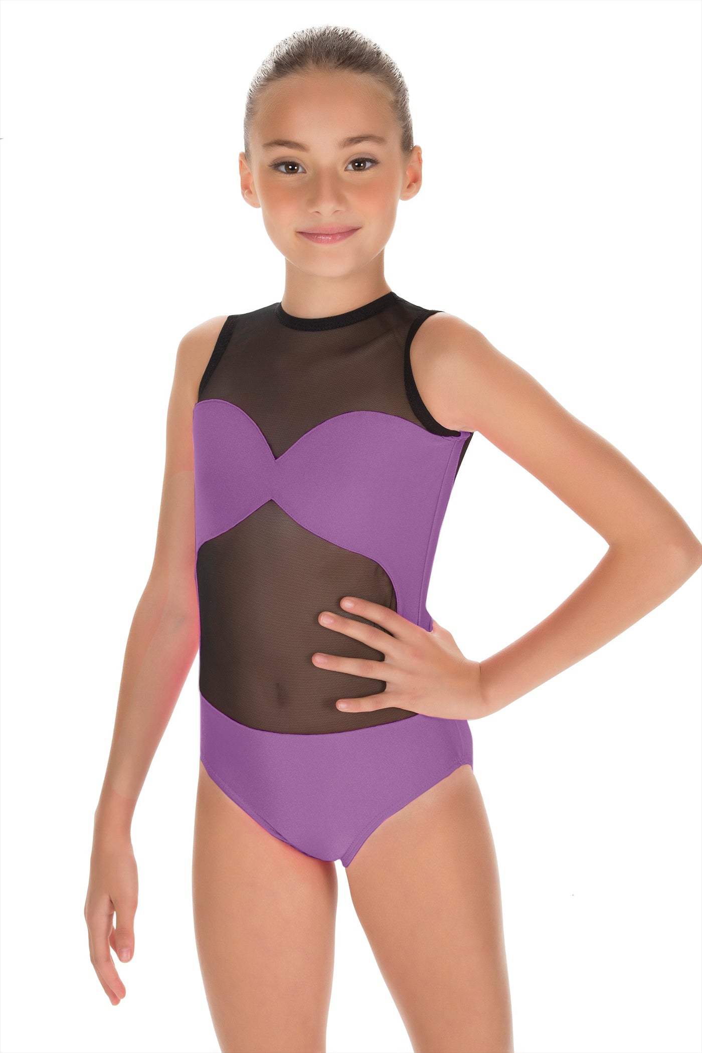 Solid Lycra Stay Leotard