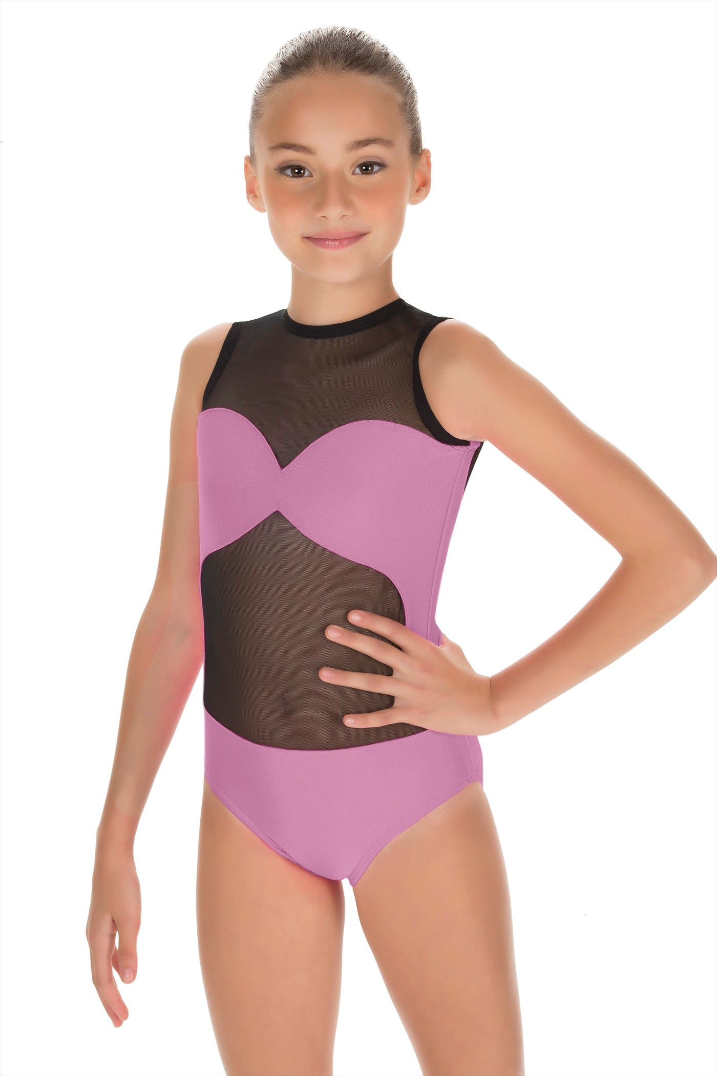 Solid Lycra Stay Leotard