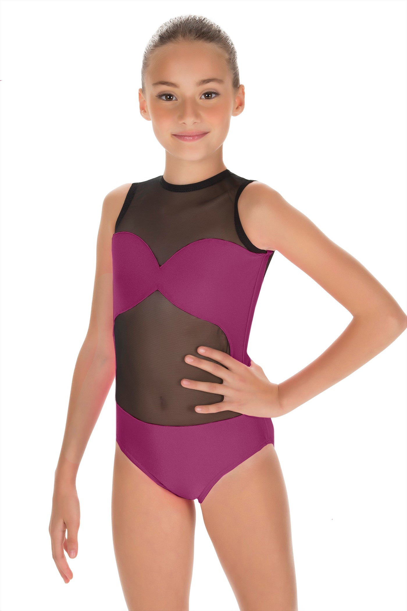 Solid Lycra Stay Leotard
