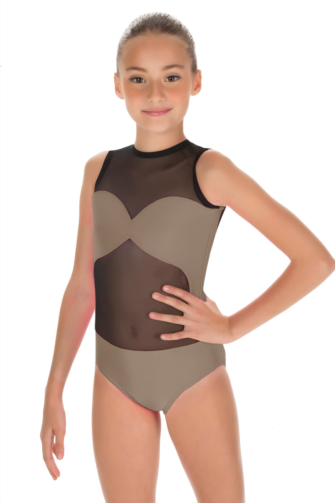 Solid Lycra Stay Leotard