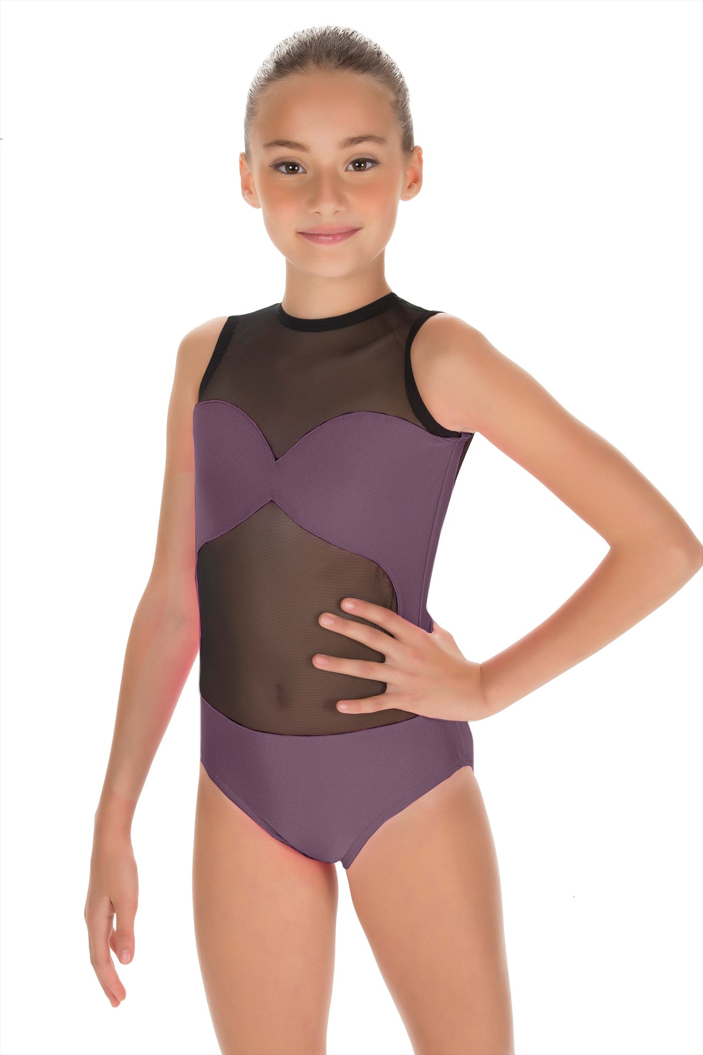Solid Lycra Stay Leotard