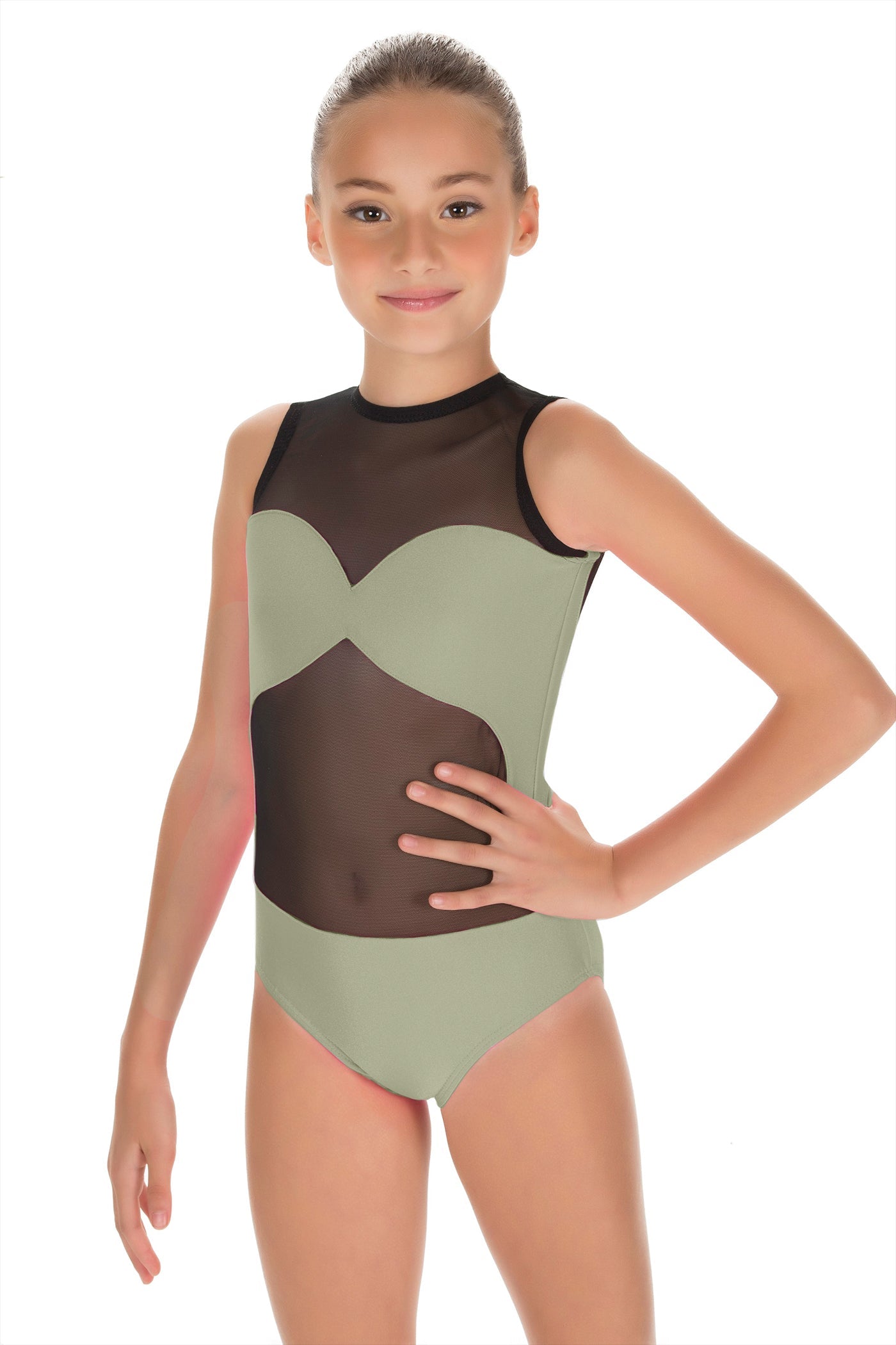 Solid Lycra Stay Leotard