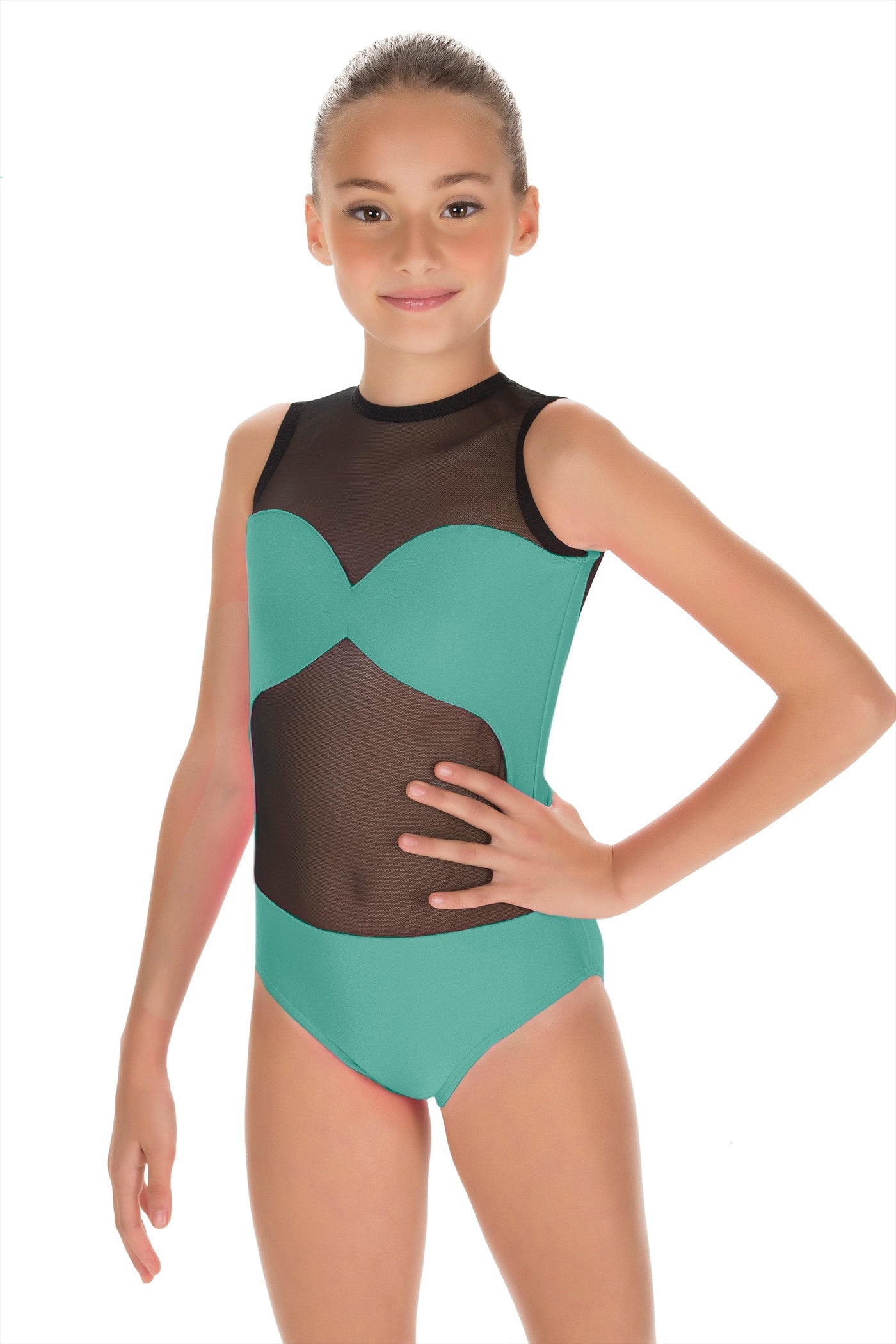 Solid Lycra Stay Leotard