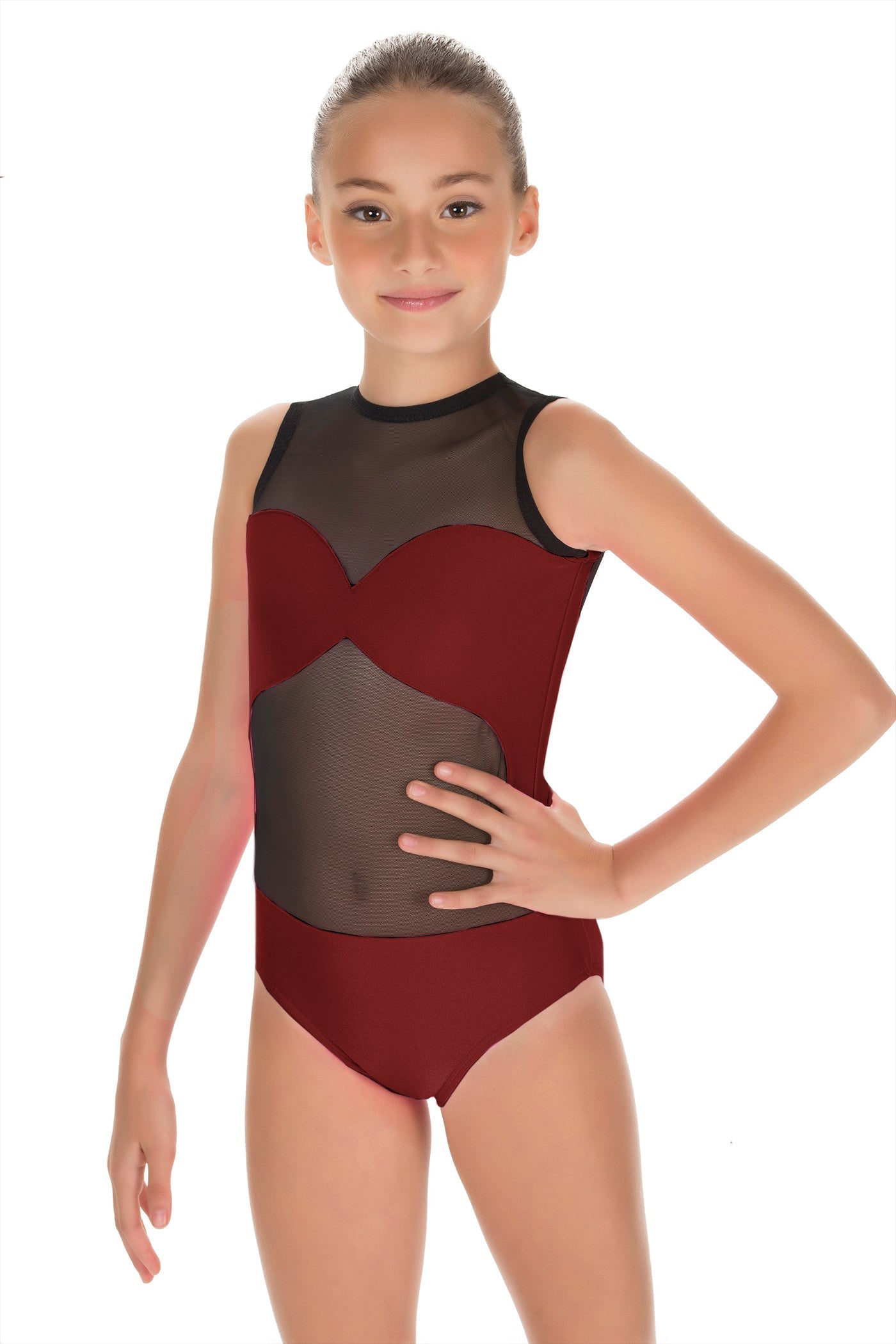 Solid Lycra Stay Leotard