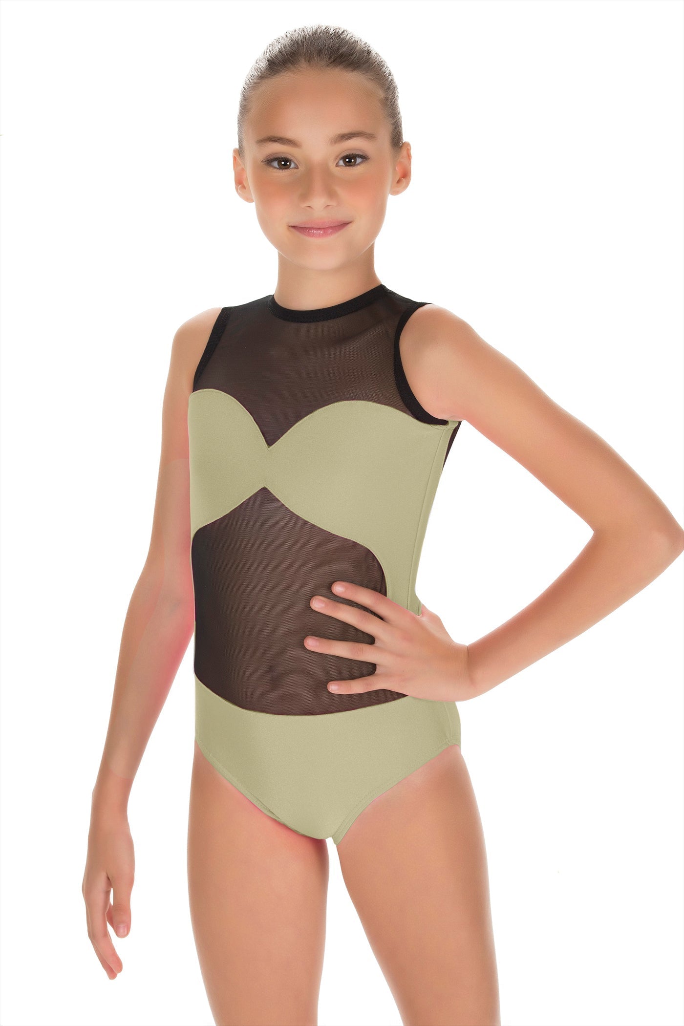 Solid Lycra Stay Leotard