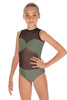Solid Lycra Stay Leotard