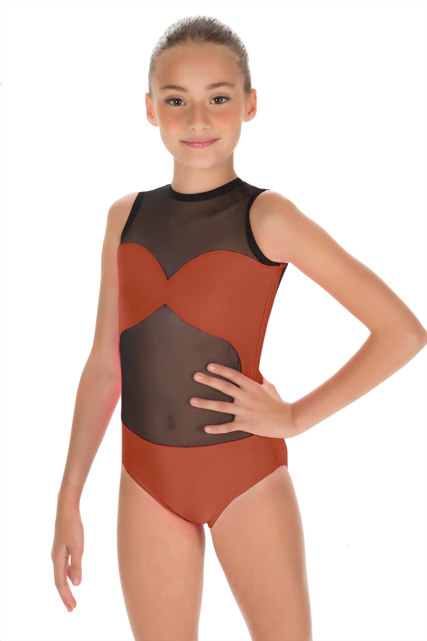 Solid Lycra Stay Leotard