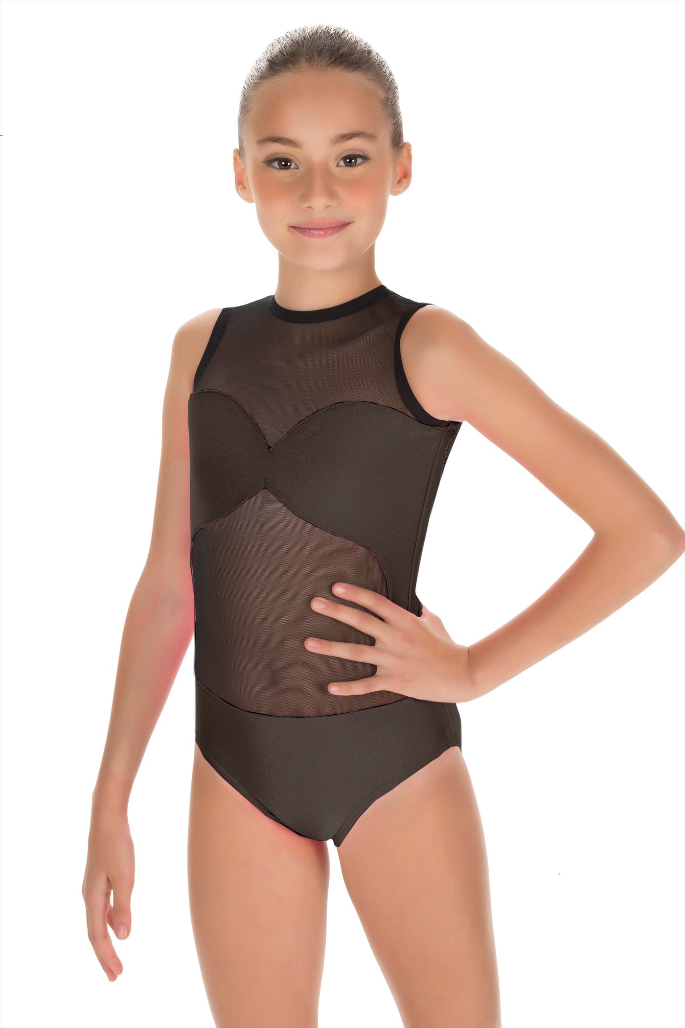 Solid Lycra Stay Leotard