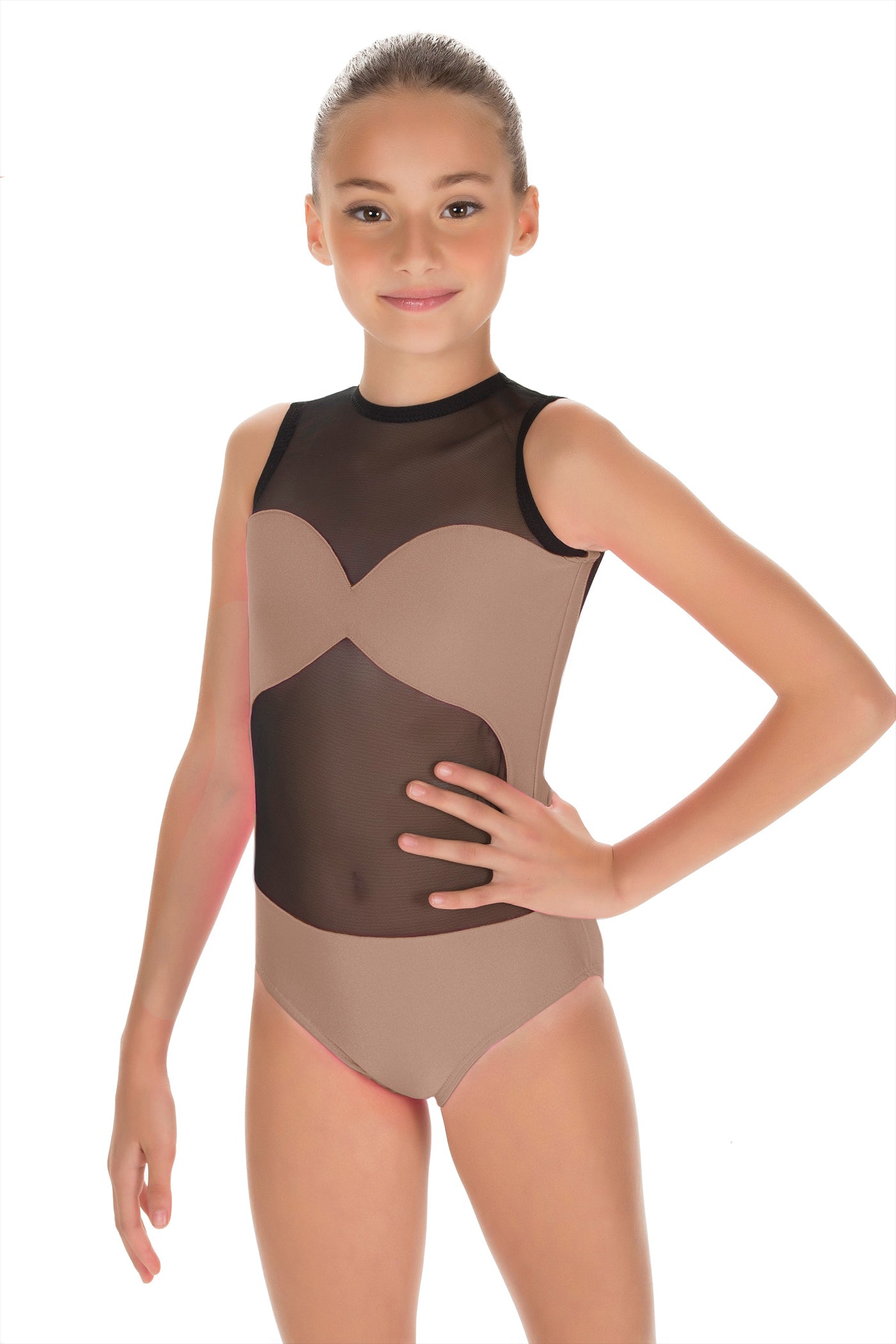 Solid Lycra Stay Leotard