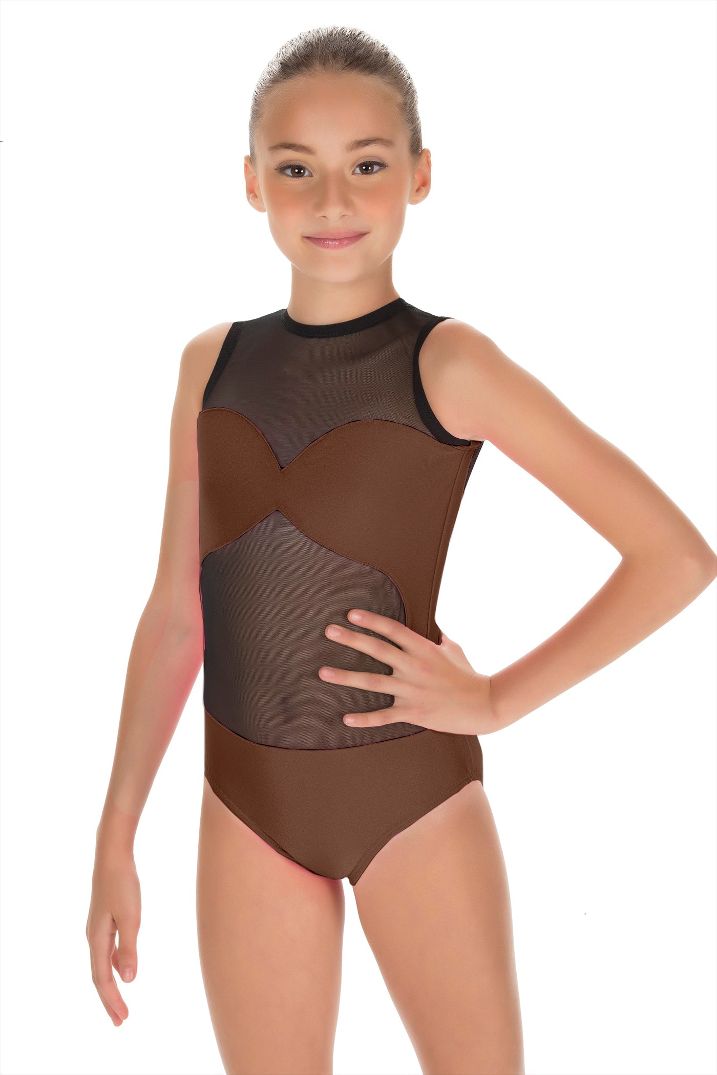 Solid Lycra Stay Leotard