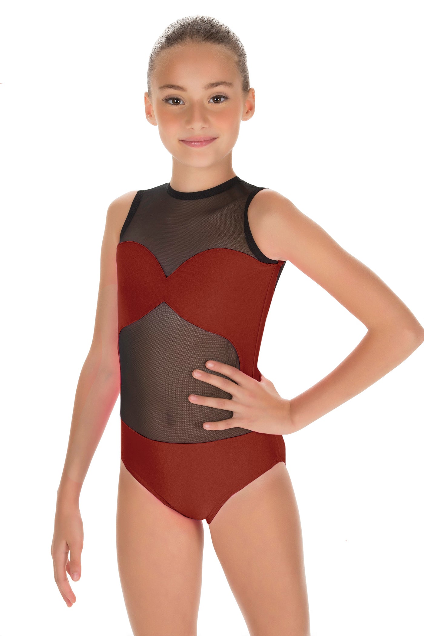 Solid Lycra Stay Leotard