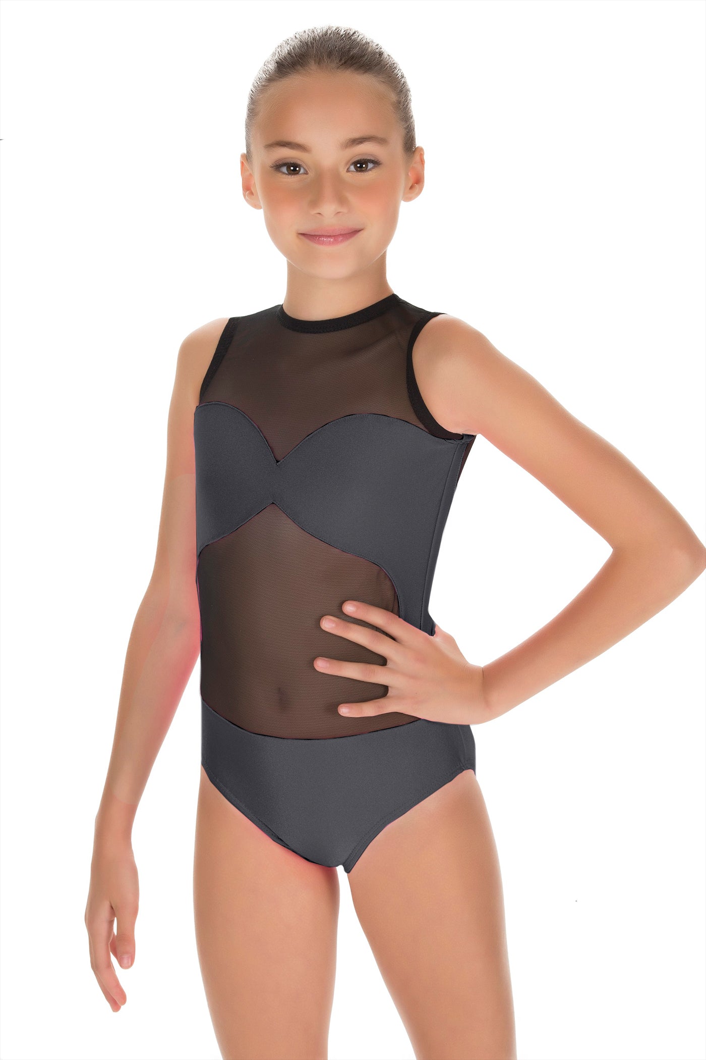 Solid Lycra Stay Leotard