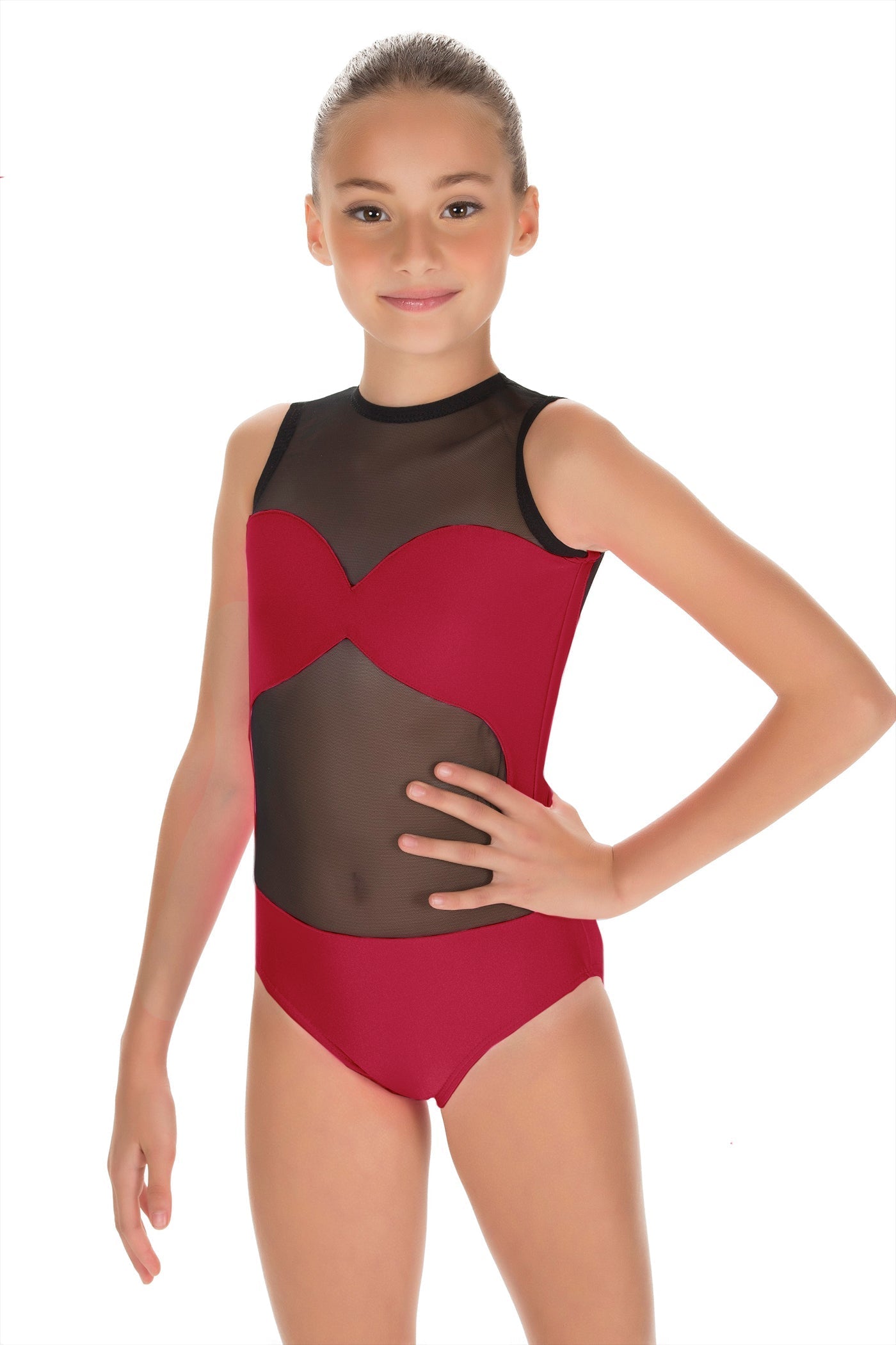 Solid Lycra Stay Leotard