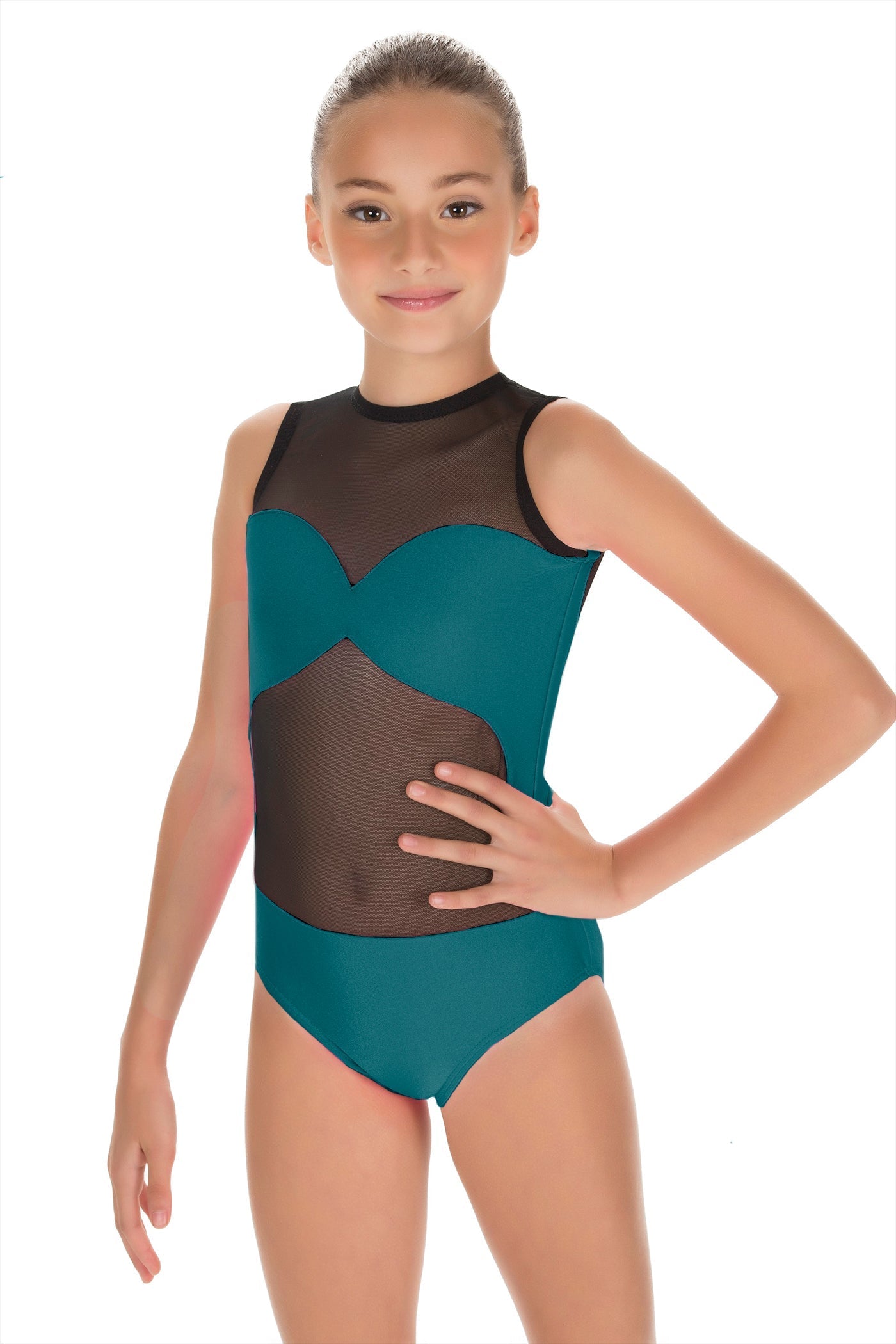 Solid Lycra Stay Leotard
