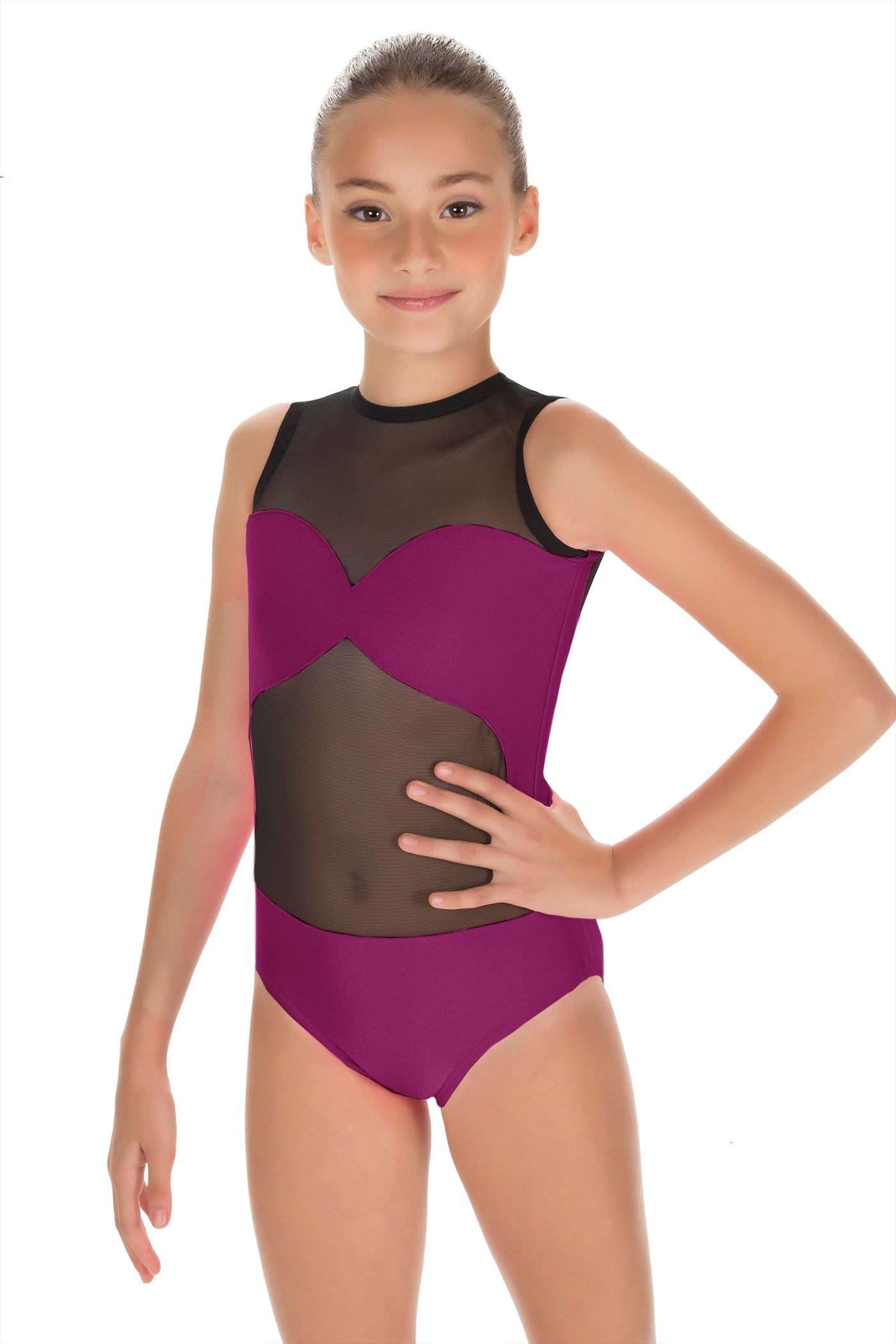 Solid Lycra Stay Leotard