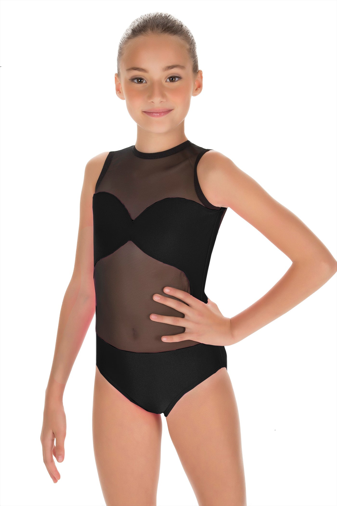 Solid Lycra Stay Leotard