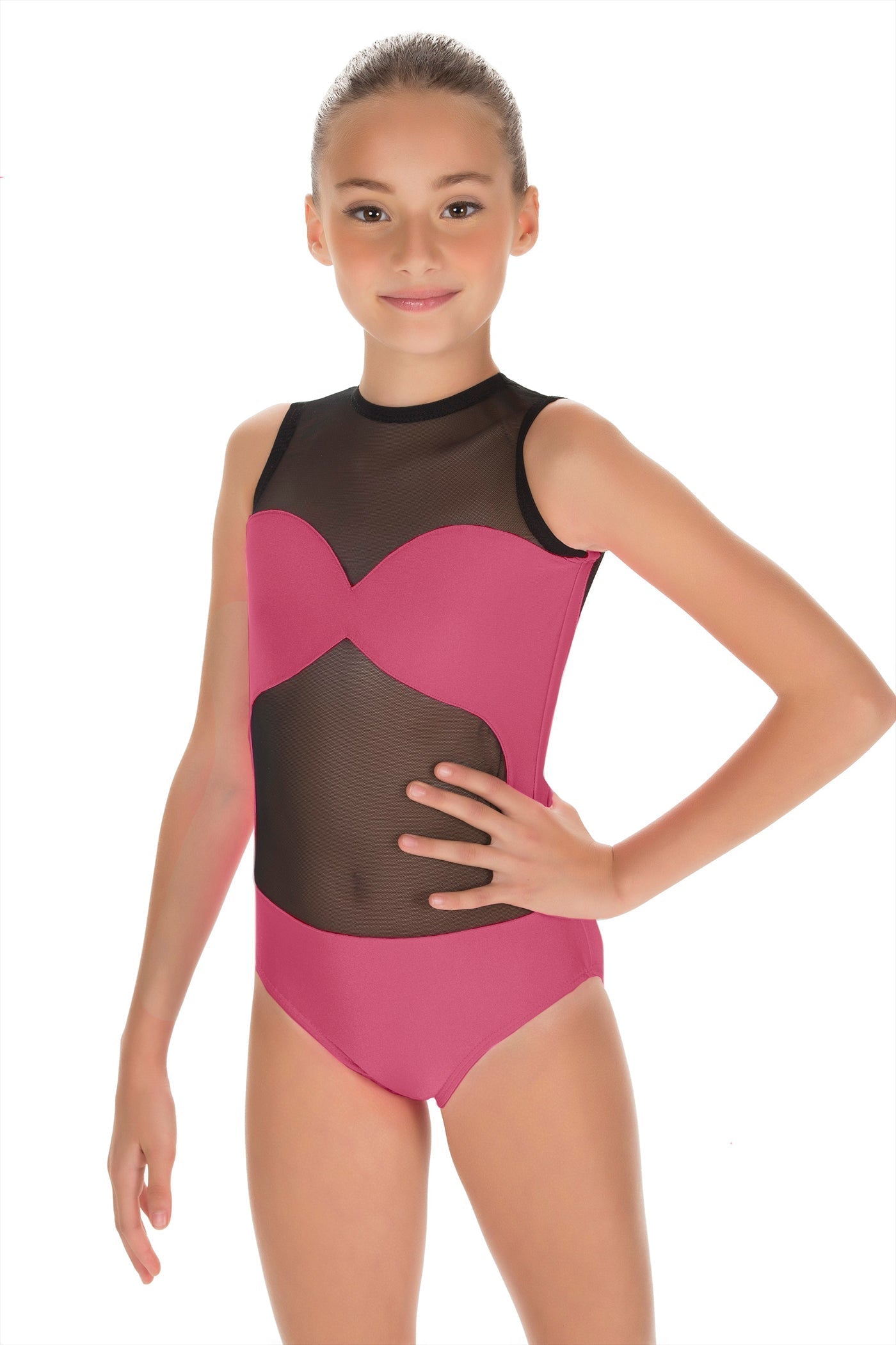 Solid Lycra Stay Leotard